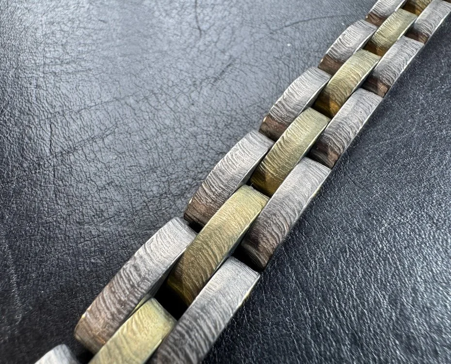 Handmade Titanium Bracelet – Sculptural Jewelry - #66