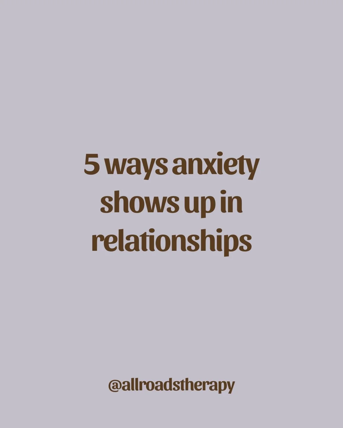 Anxiety doesn&rsquo;t just live in our thoughts &mdash; it shows up in how we connect, attach, and protect ourselves in relationships.

You might notice it in the overthinking, the need for reassurance, the fear of saying the wrong thing, or the urge