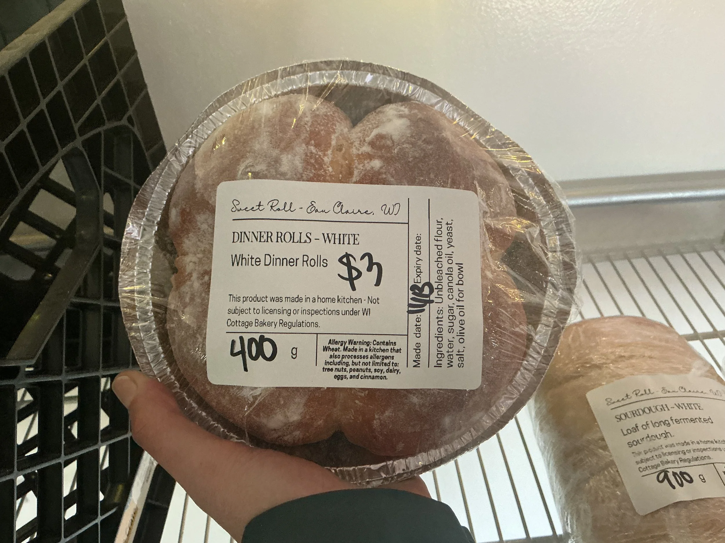 5 Dinner Rolls - White