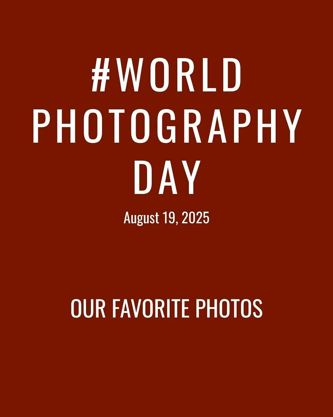 Our favorite photos capture exactly why we do what we do. #WorldPhotographyDay2025 ⁣
🌍📸⁣
We couldn&rsquo;t pick just one. Photography has this incredible power to freeze moments that transform how we see the world. Today we celebrate the photograph
