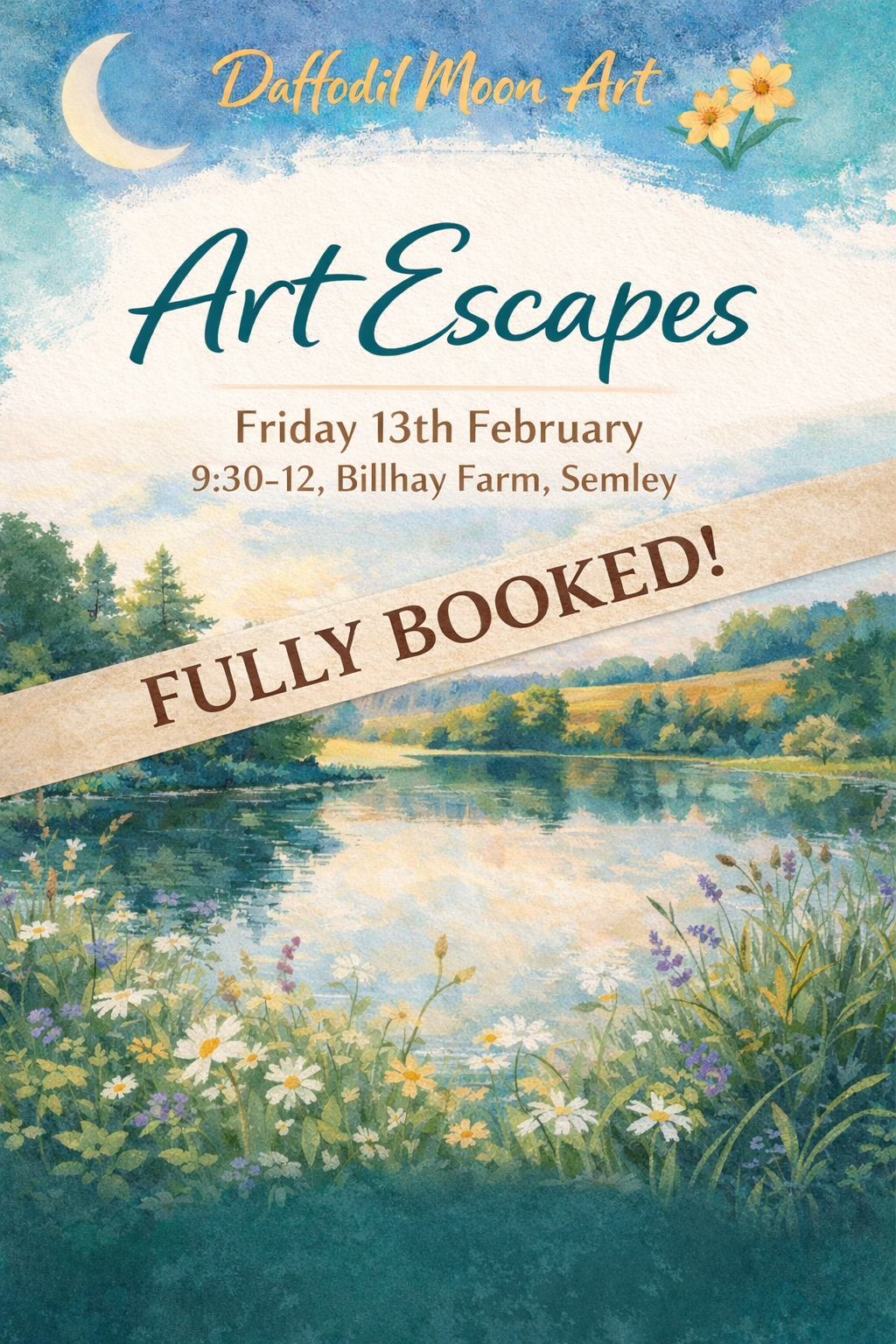 Art Escape- SOLD OUT- COMPLETED