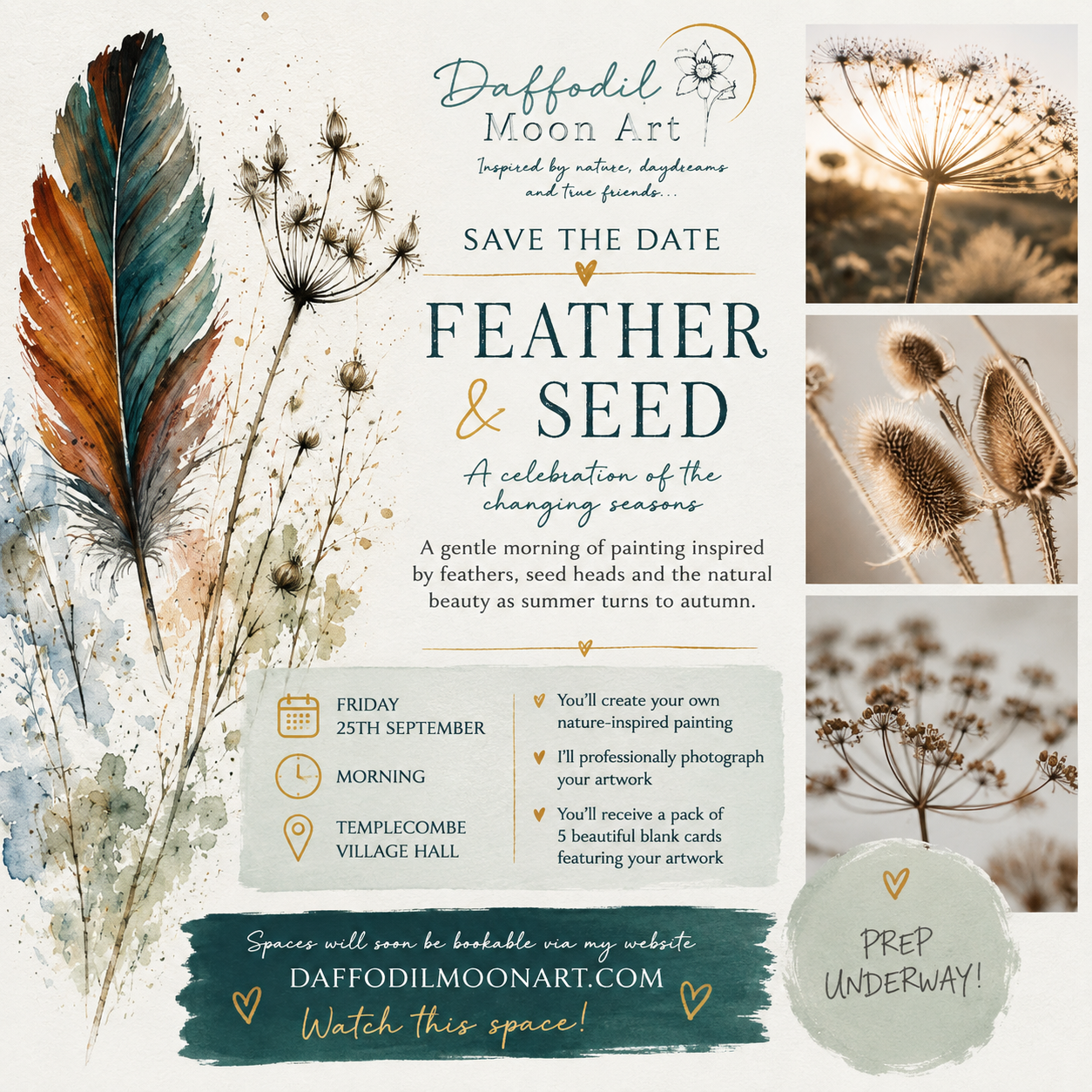 Feather & Seed Group Painting Session