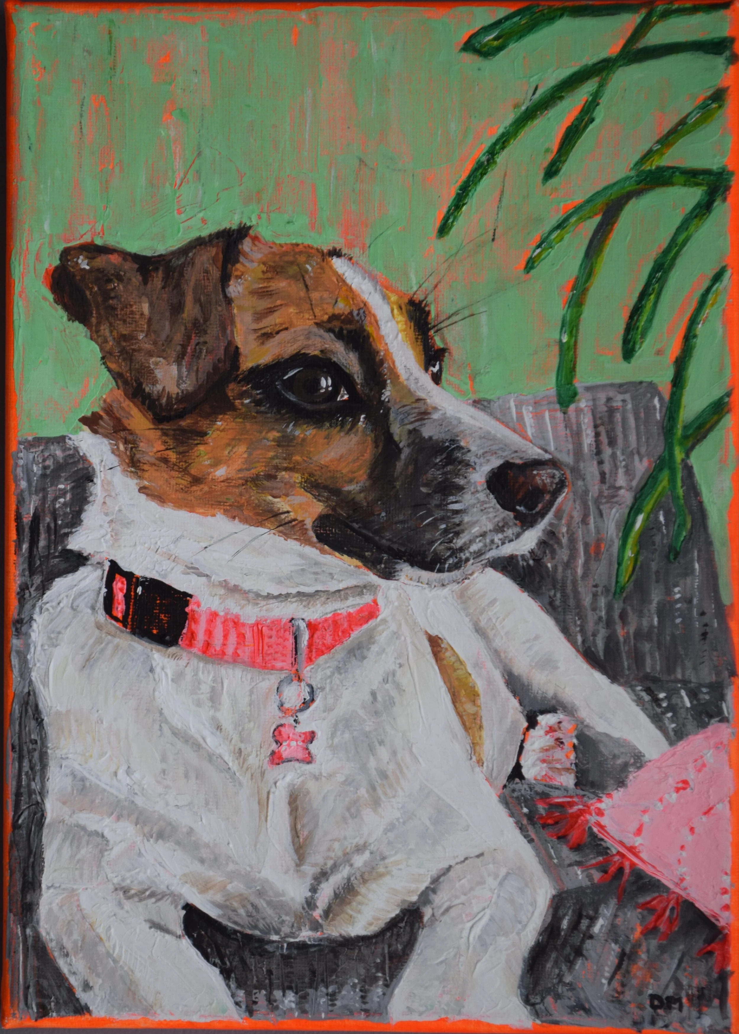 Hand painted pet portrait commissions