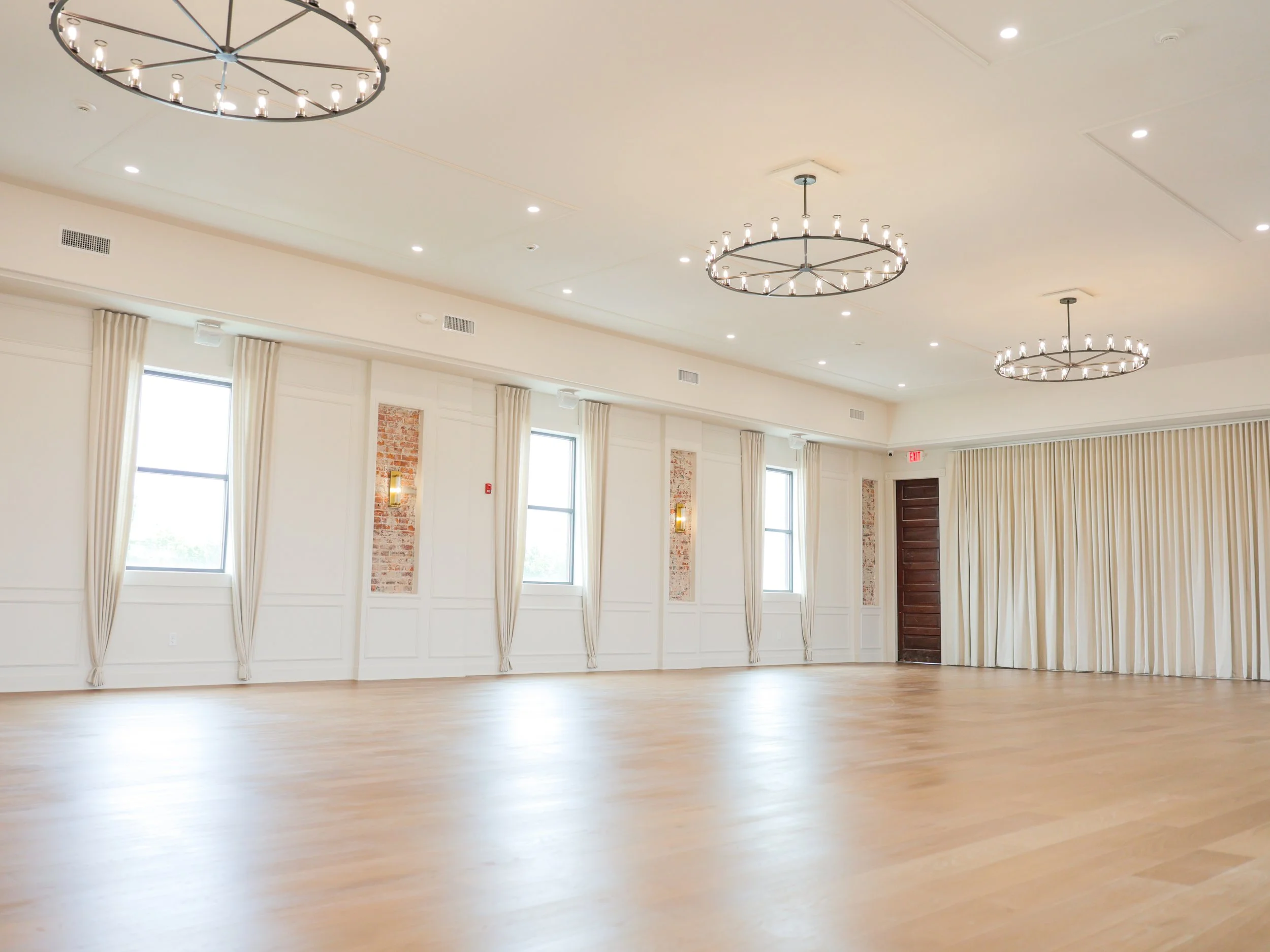 Ceremony space on the third floor.