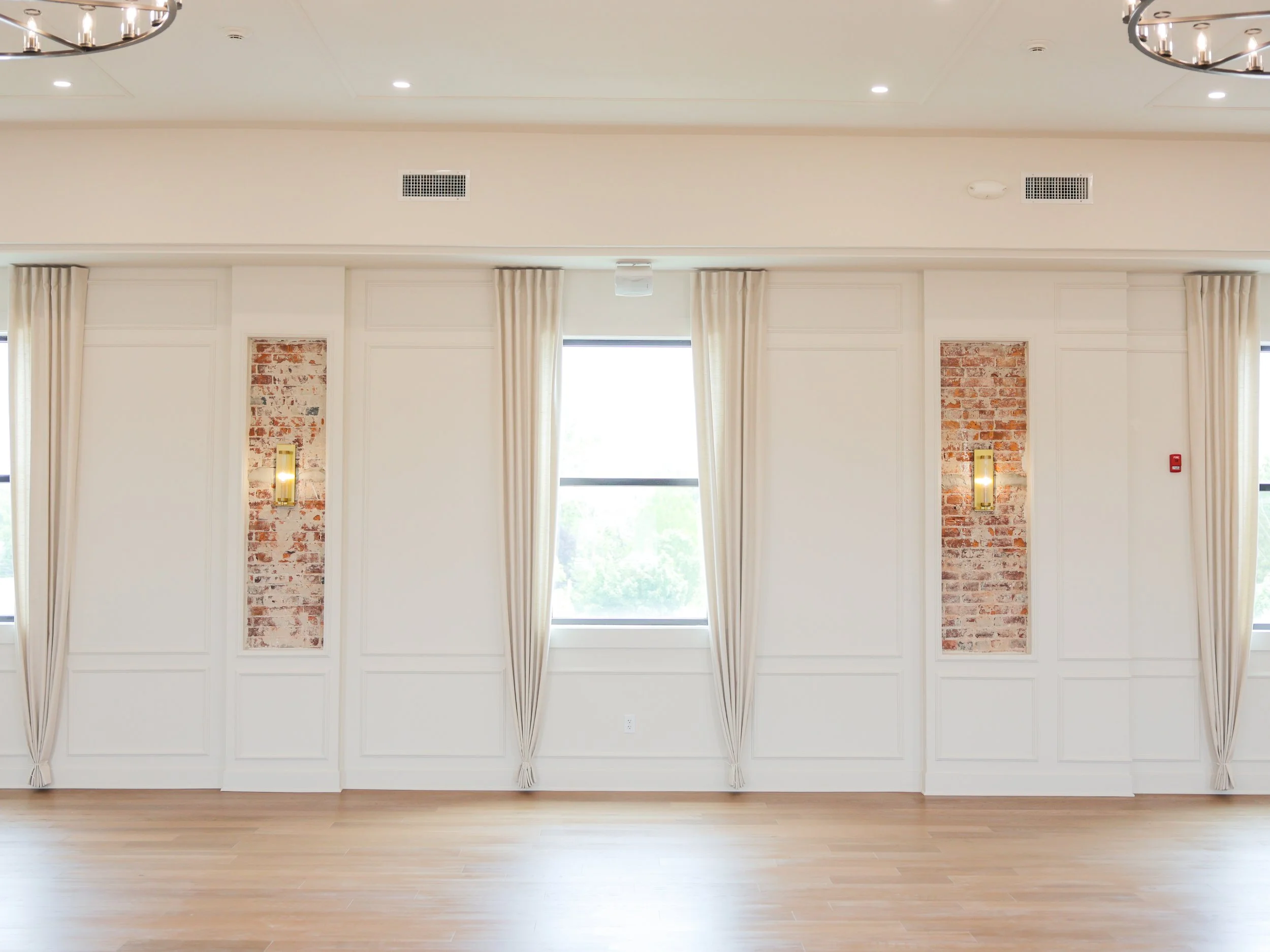 Ceremony space on the third floor.