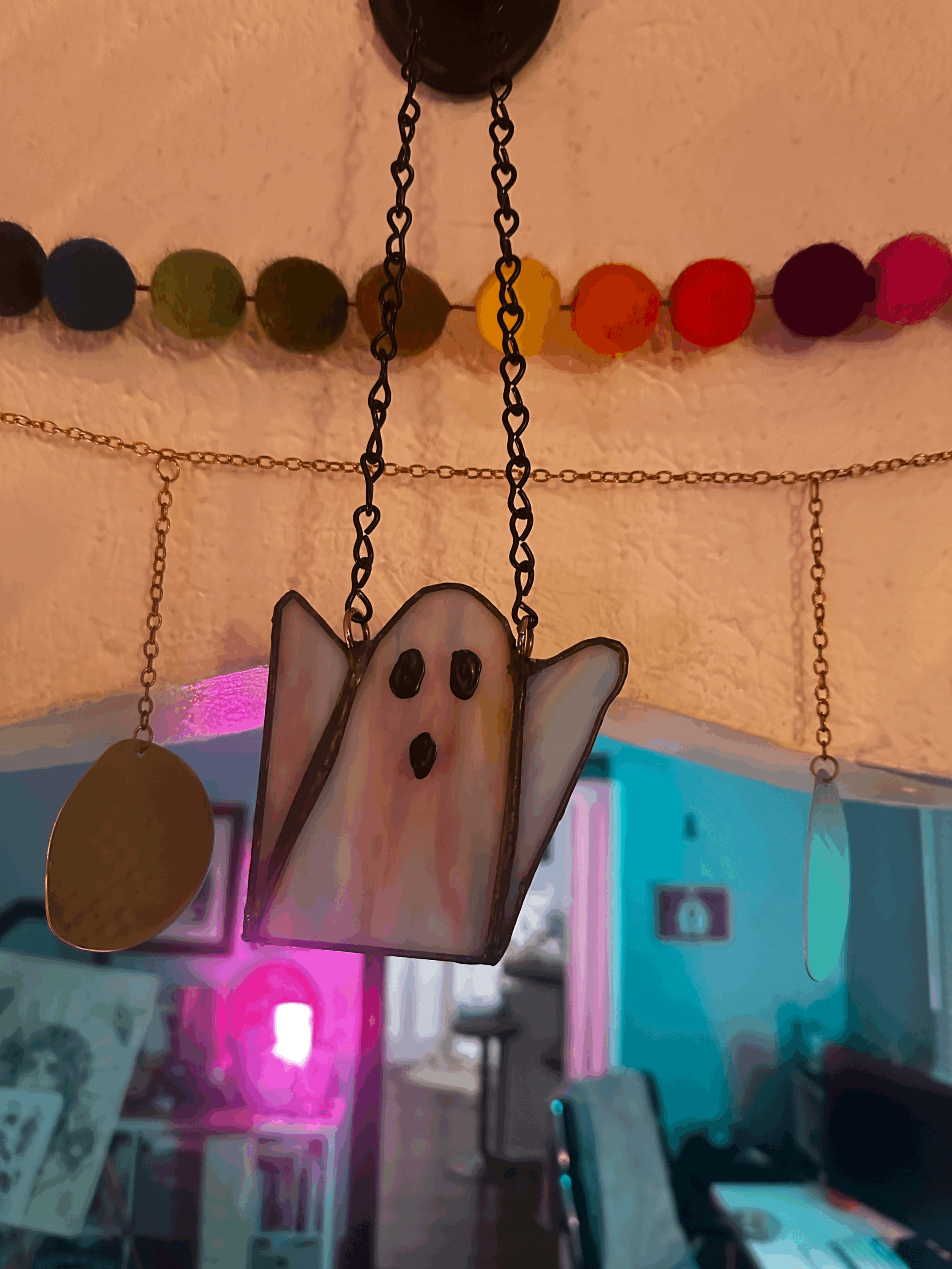 Stained Glass Ghosties - Ready to Ship
