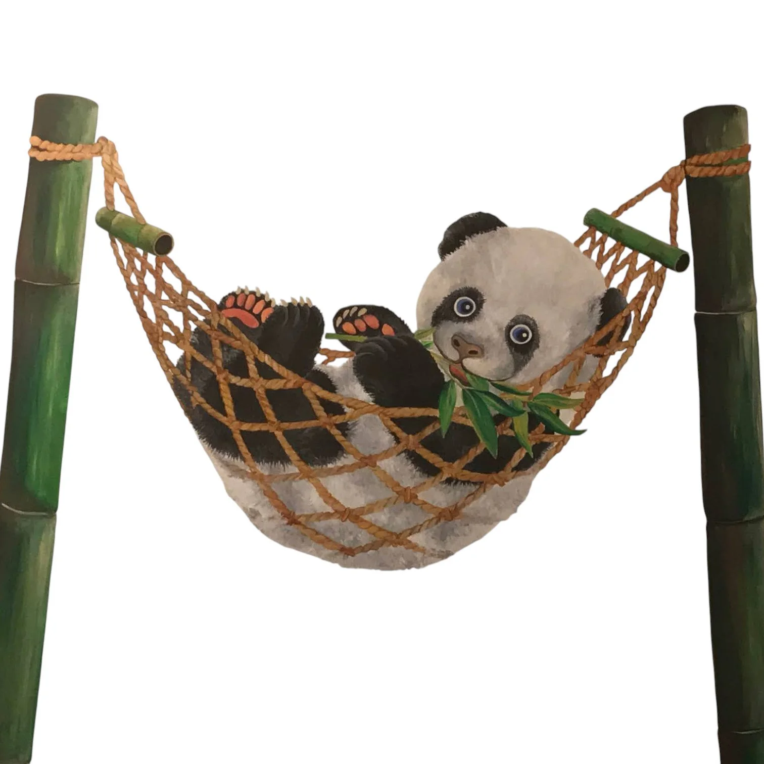 Panda in Hammock
