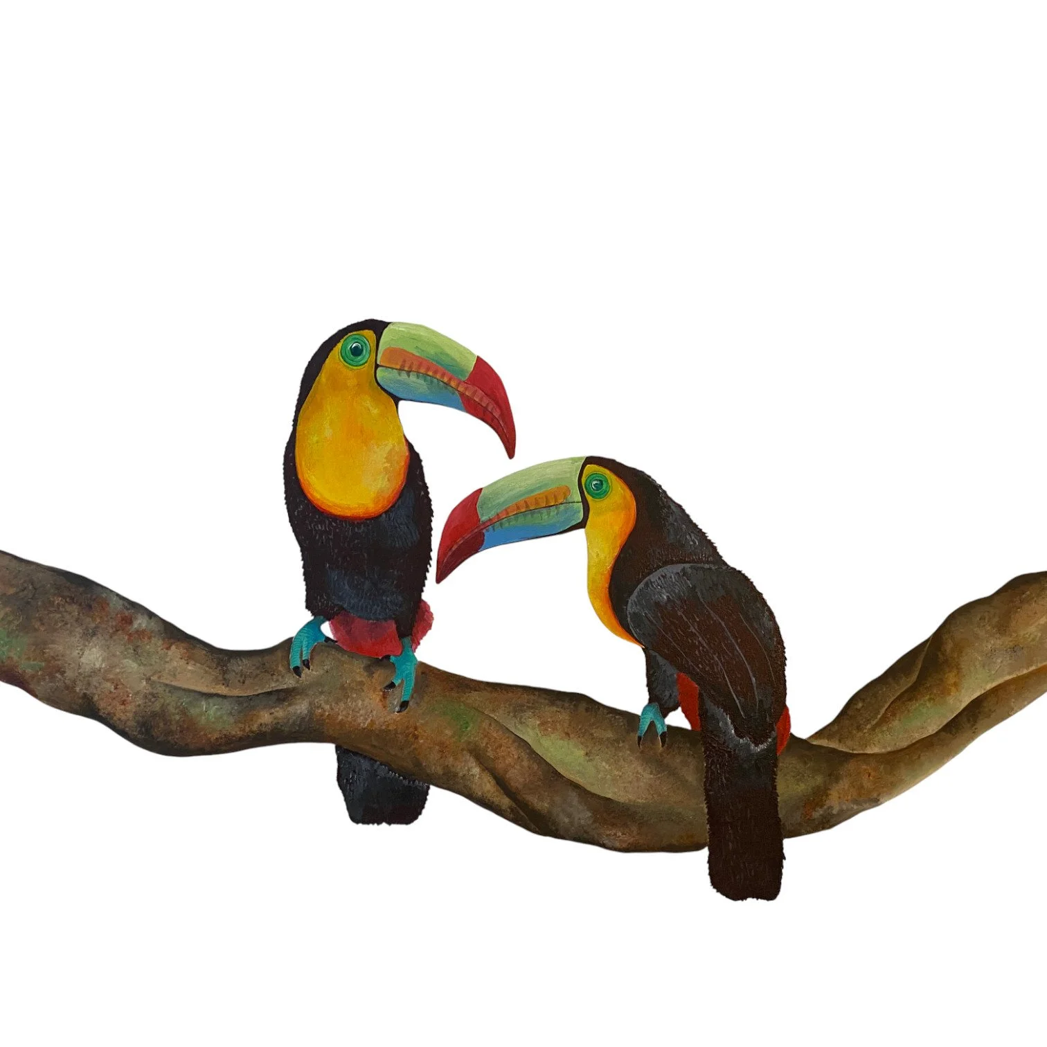 Pair of Toucans