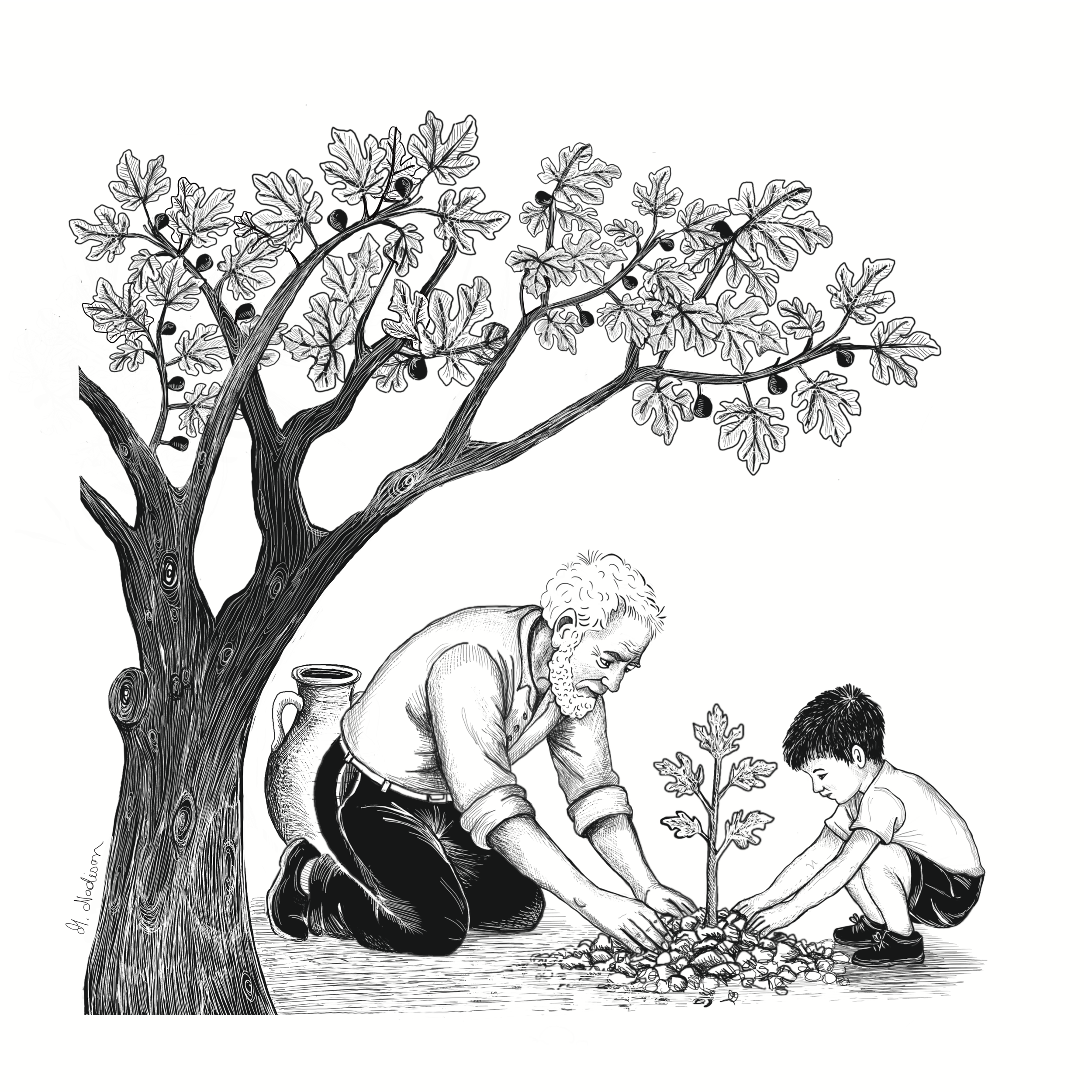 A society grows great when old men plant trees whose shade they know they shall never sit it. 