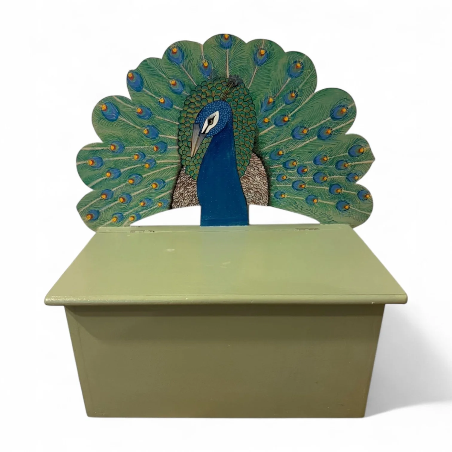 Peacock Seat with Storage (Front)