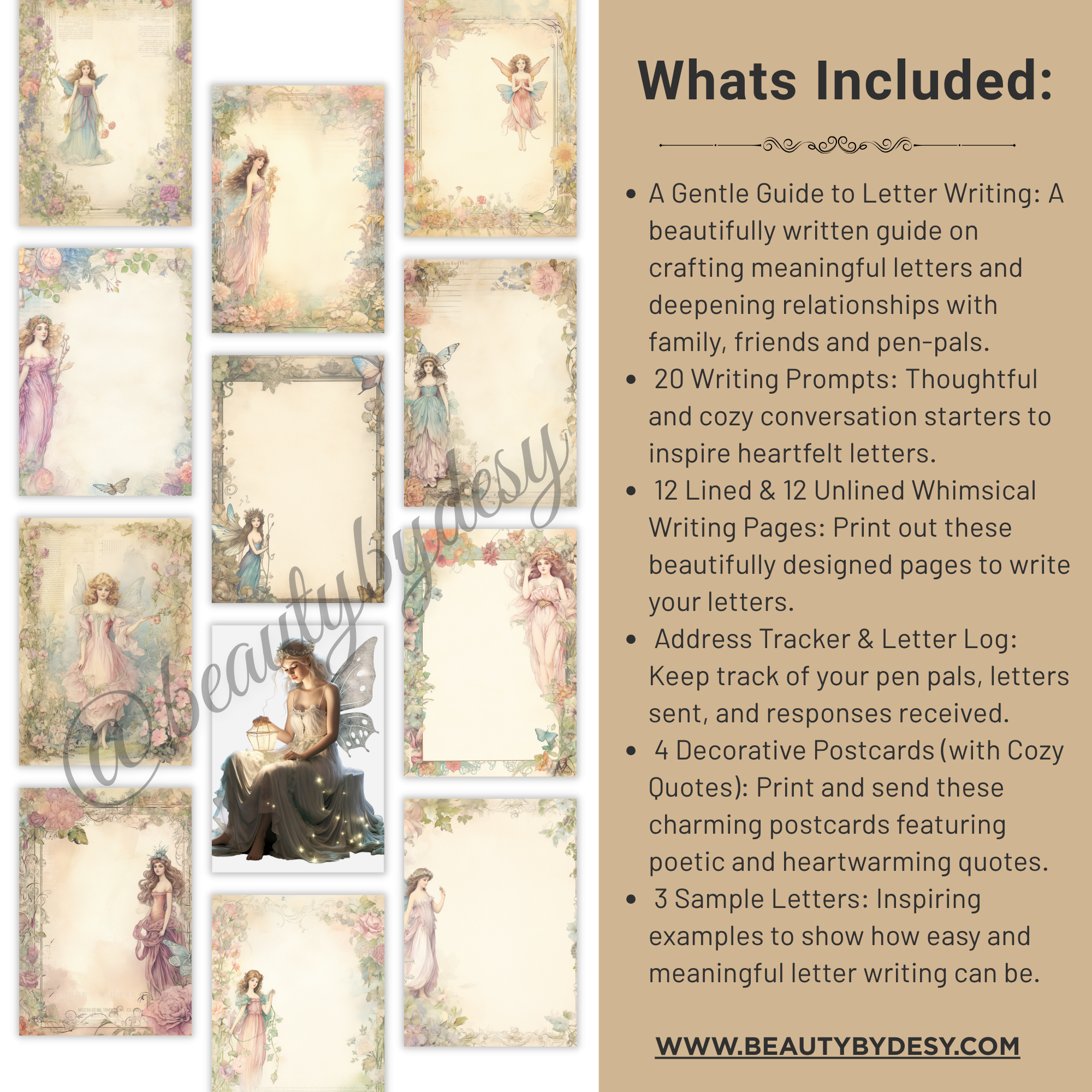 Aesthetic Letter Writing Kit - Fairytale letter writing.png