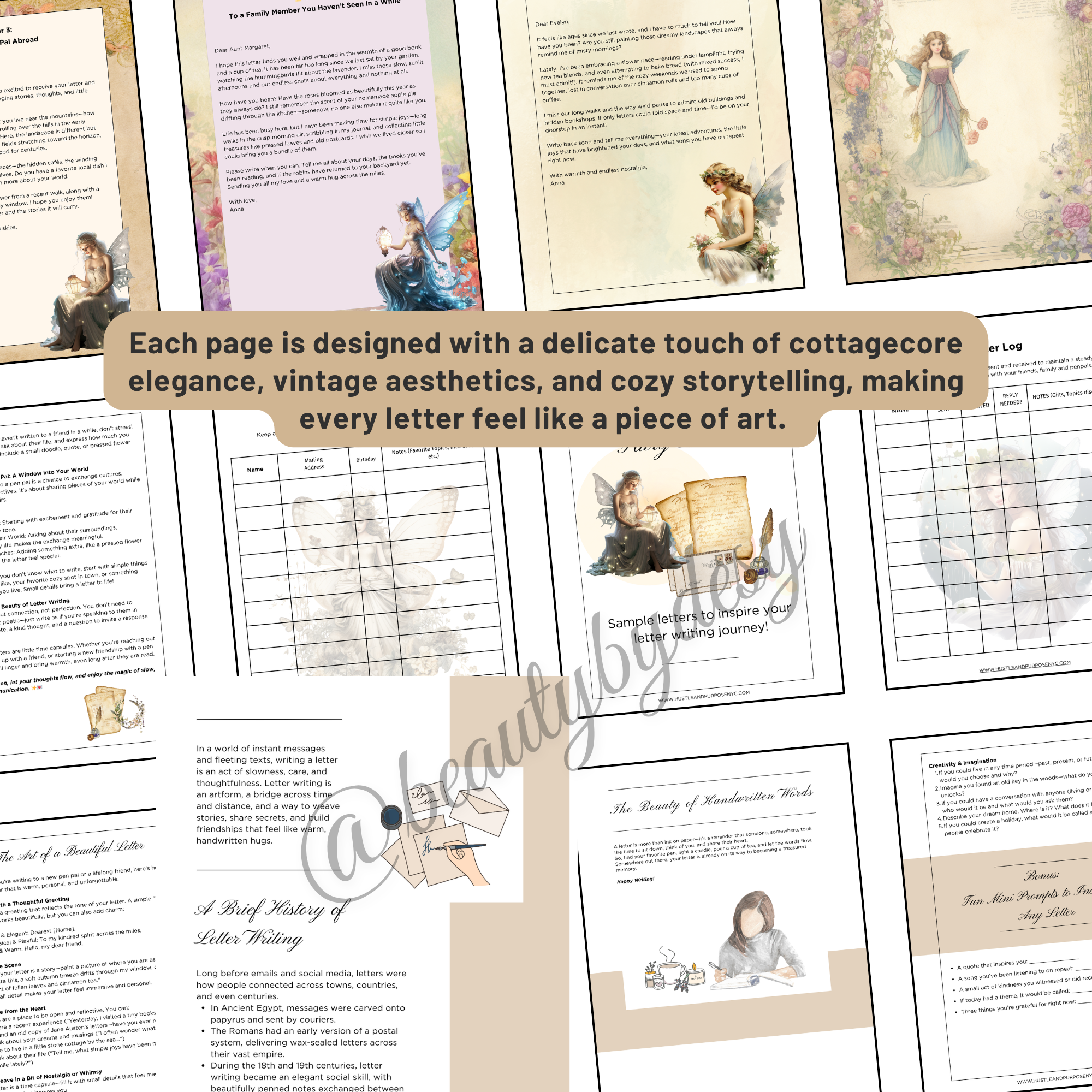 Slow Living Letter Writing - Cottagecore stationery.png