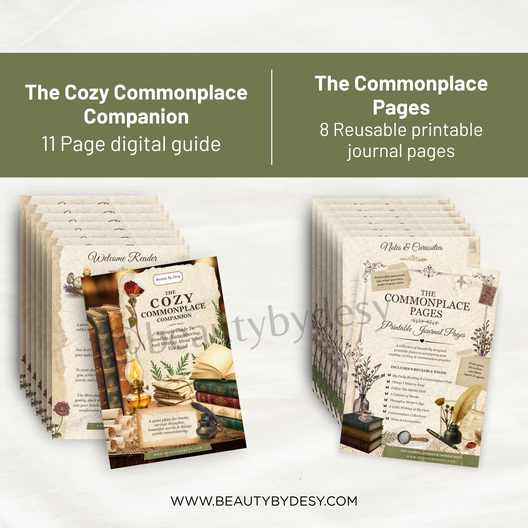 The Cozy Commonplace Companion - Digital and printable journal.png