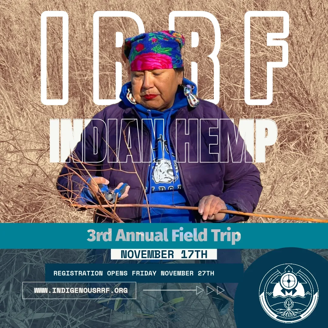 3rd annual Indigenous Roots & Reparation Foundation Indian Hemp Field Trip 2023
