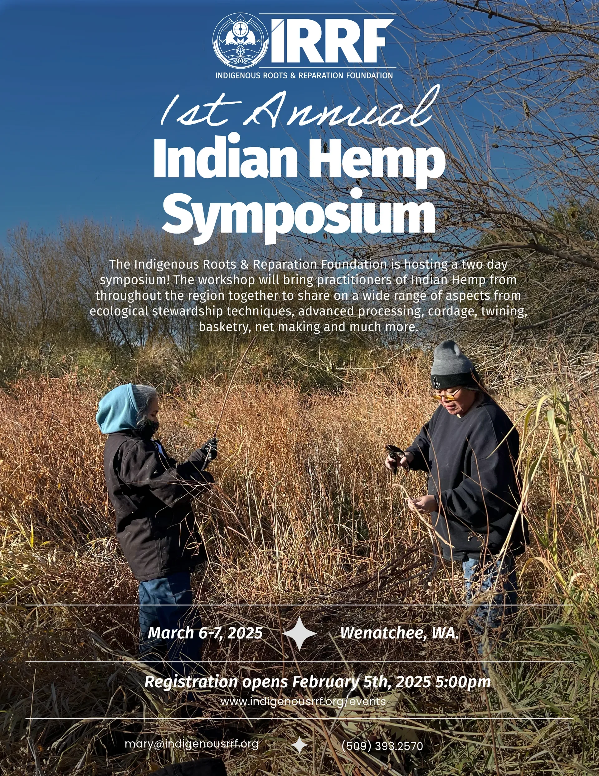 1st Annual Indigenous Roots & Reparation Foundation Indian Hemp Symposium