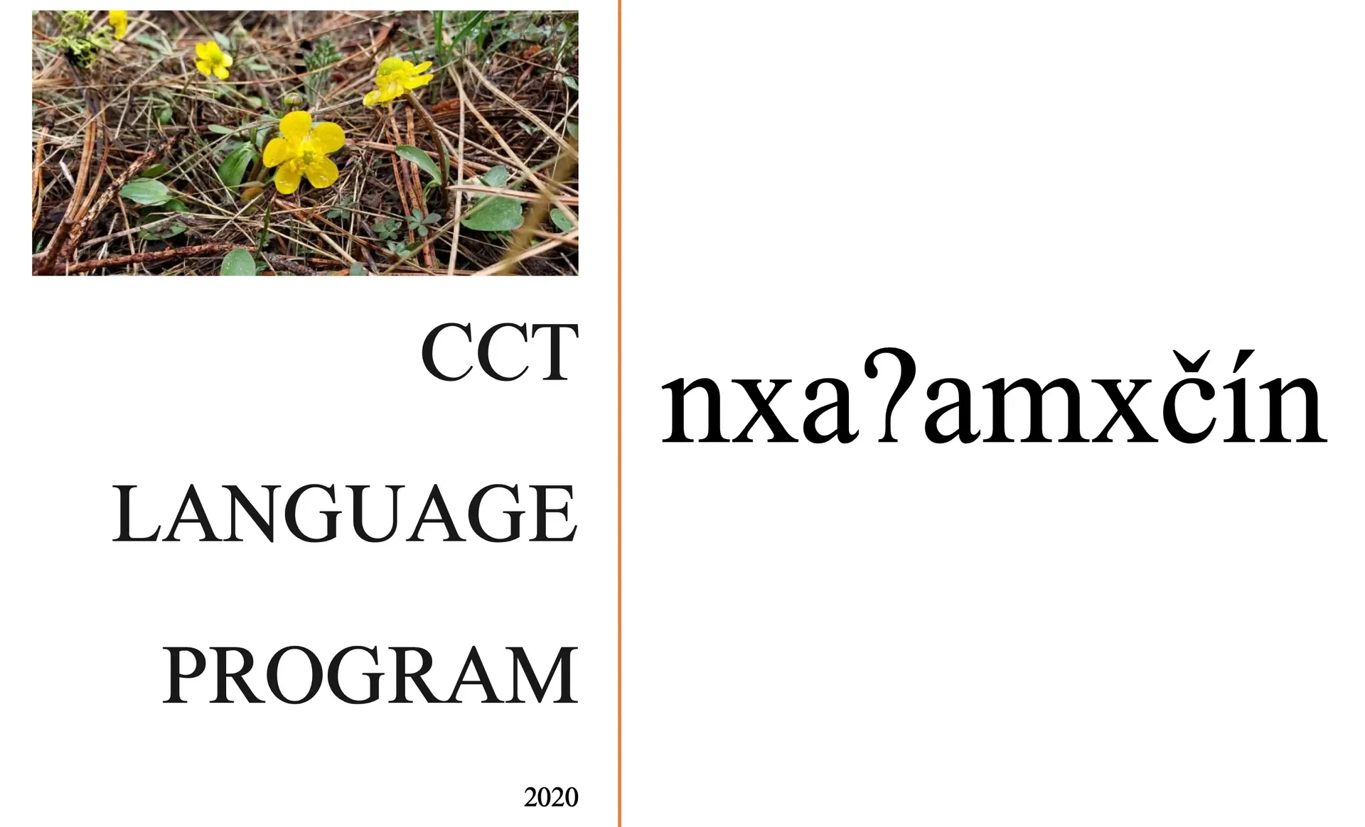 Colville Tribal Language