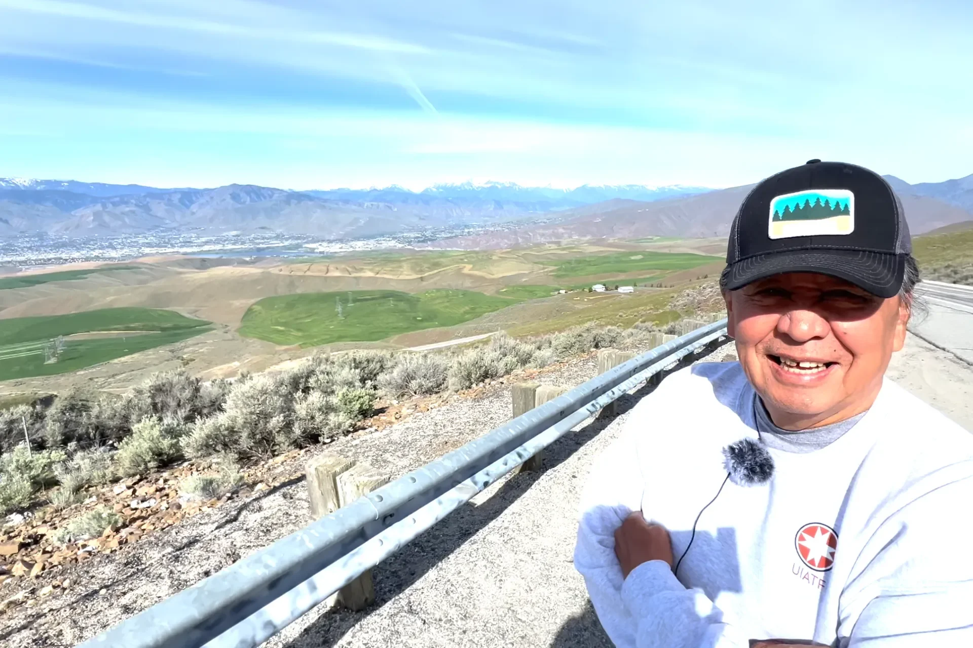 Randy Lewis on Badger Mountain