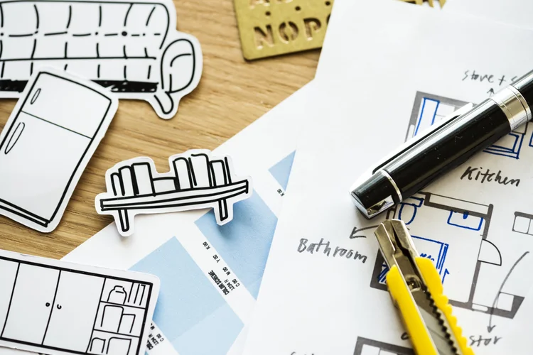Home documentation and decoration concept