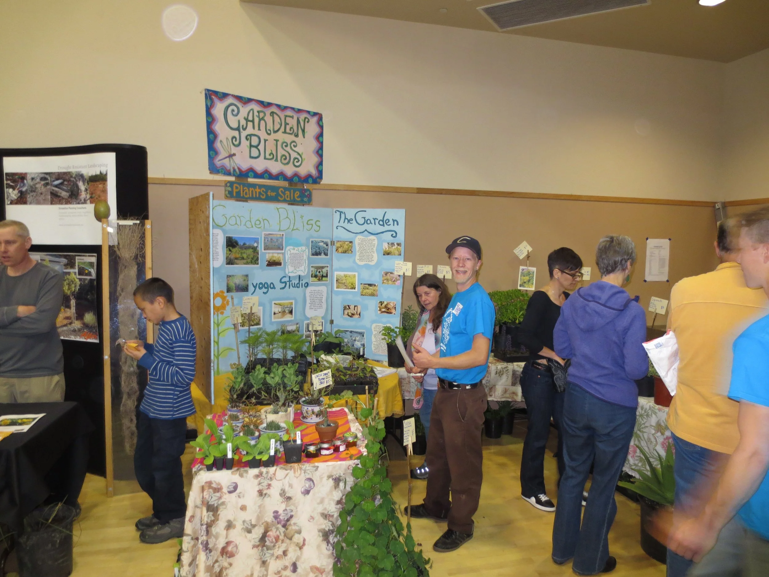 Photos of the Humboldt Permaculture Guild's 2015 Seed & Plant Exchange