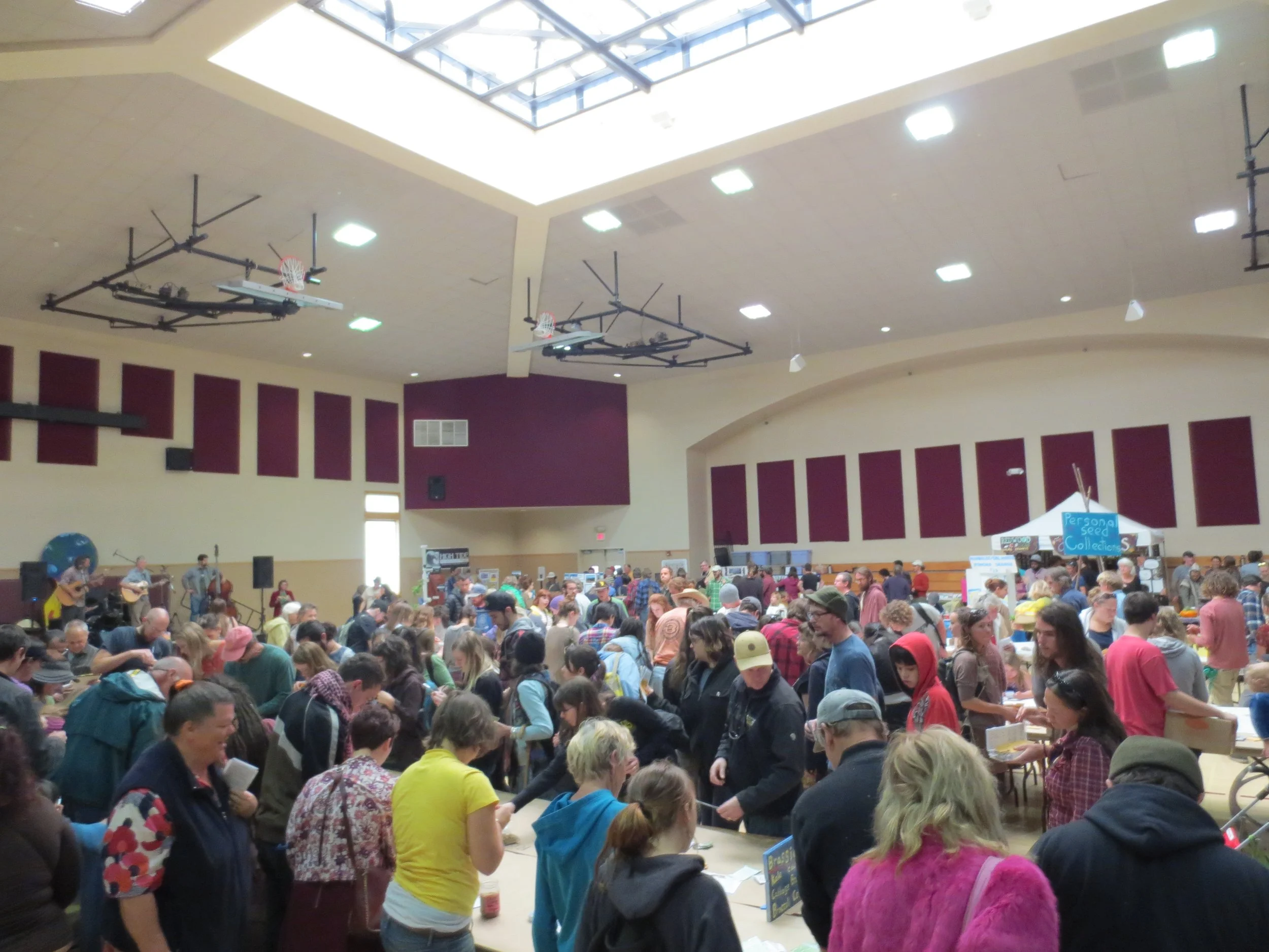 Photos of the Humboldt Permaculture Guild's 2015 Seed & Plant Exchange