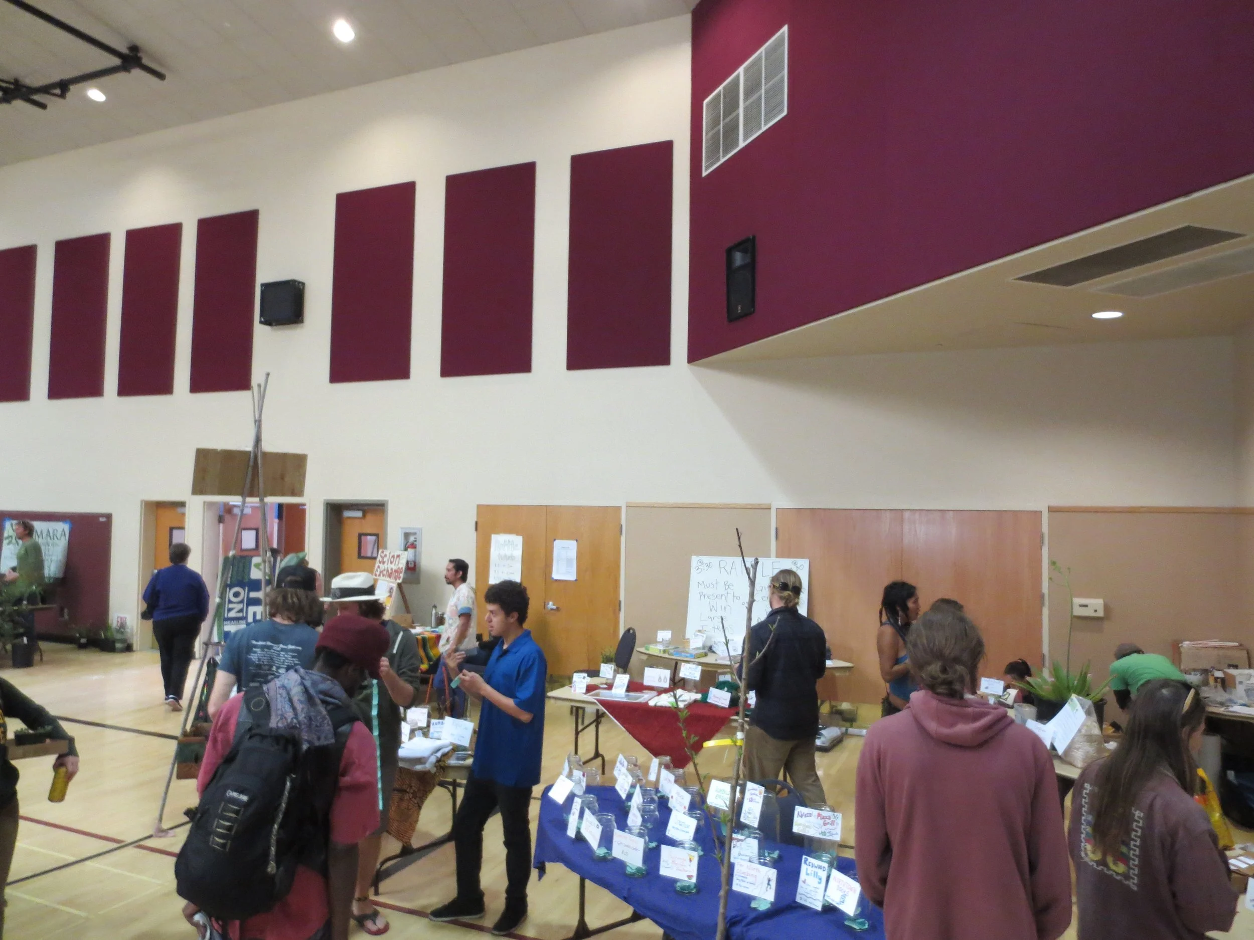 Photos of the Humboldt Permaculture Guild's 2015 Seed & Plant Exchange