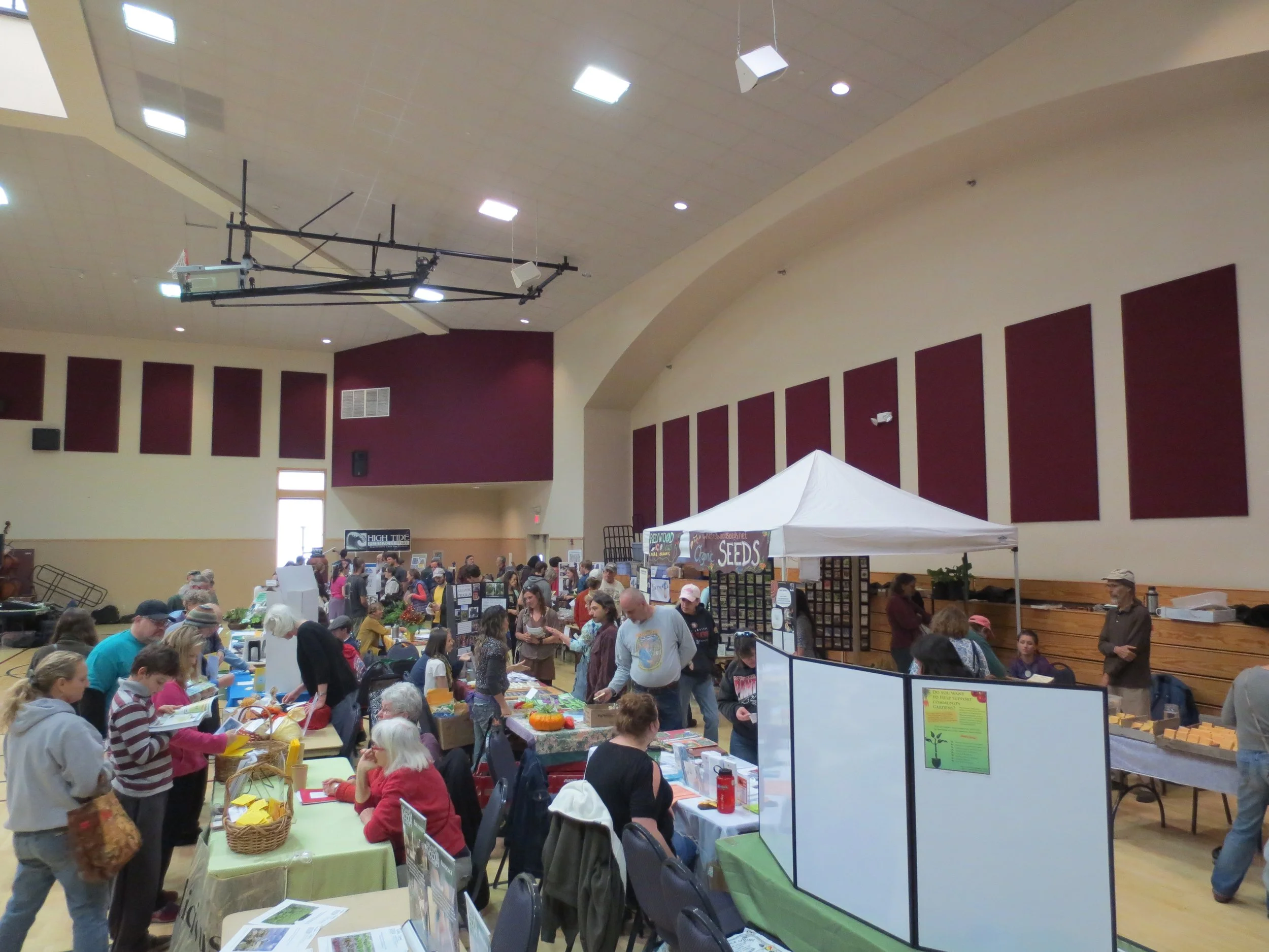 Photos of the Humboldt Permaculture Guild's 2015 Seed & Plant Exchange