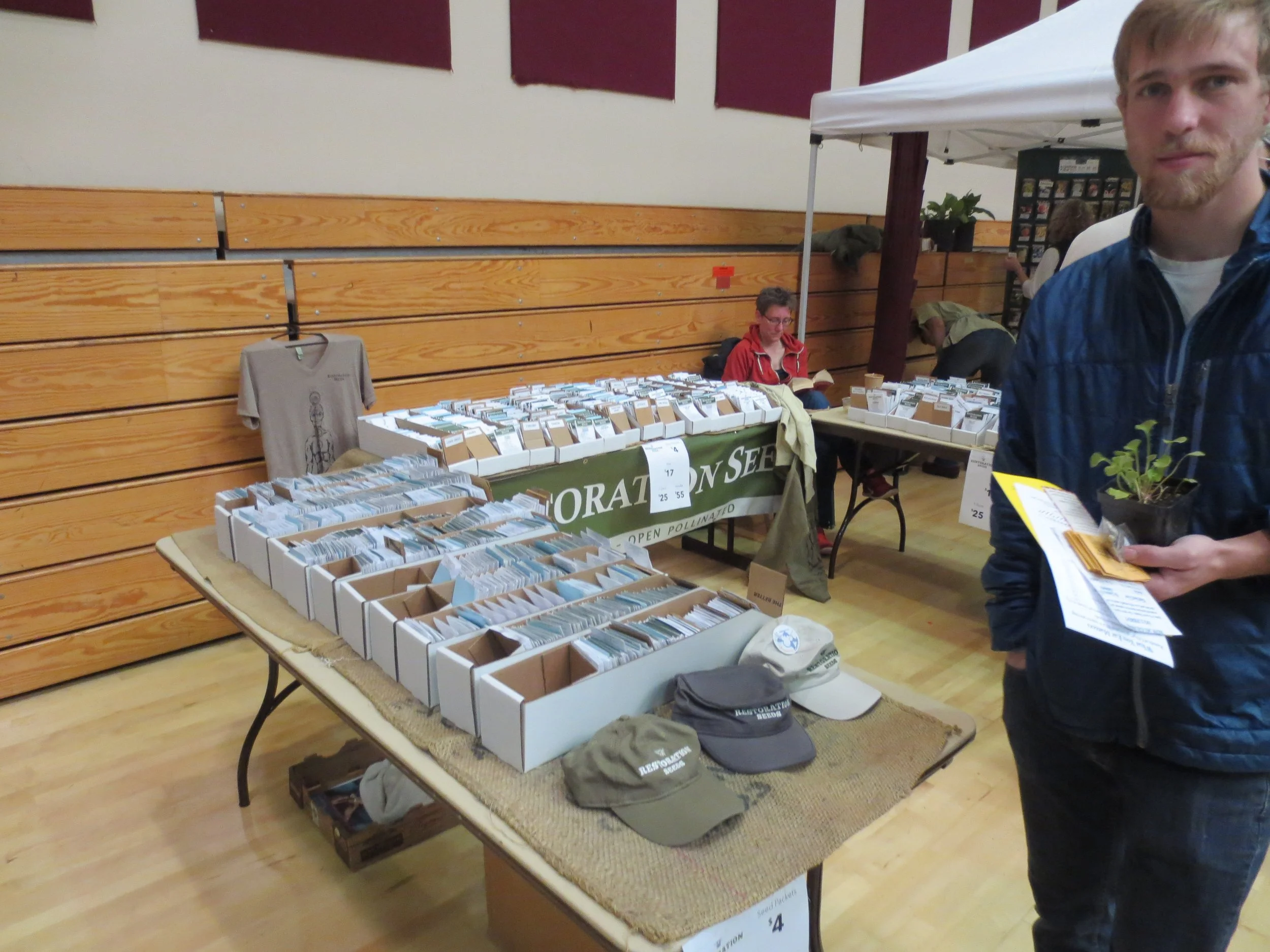 Photos of the Humboldt Permaculture Guild's 2015 Seed & Plant Exchange