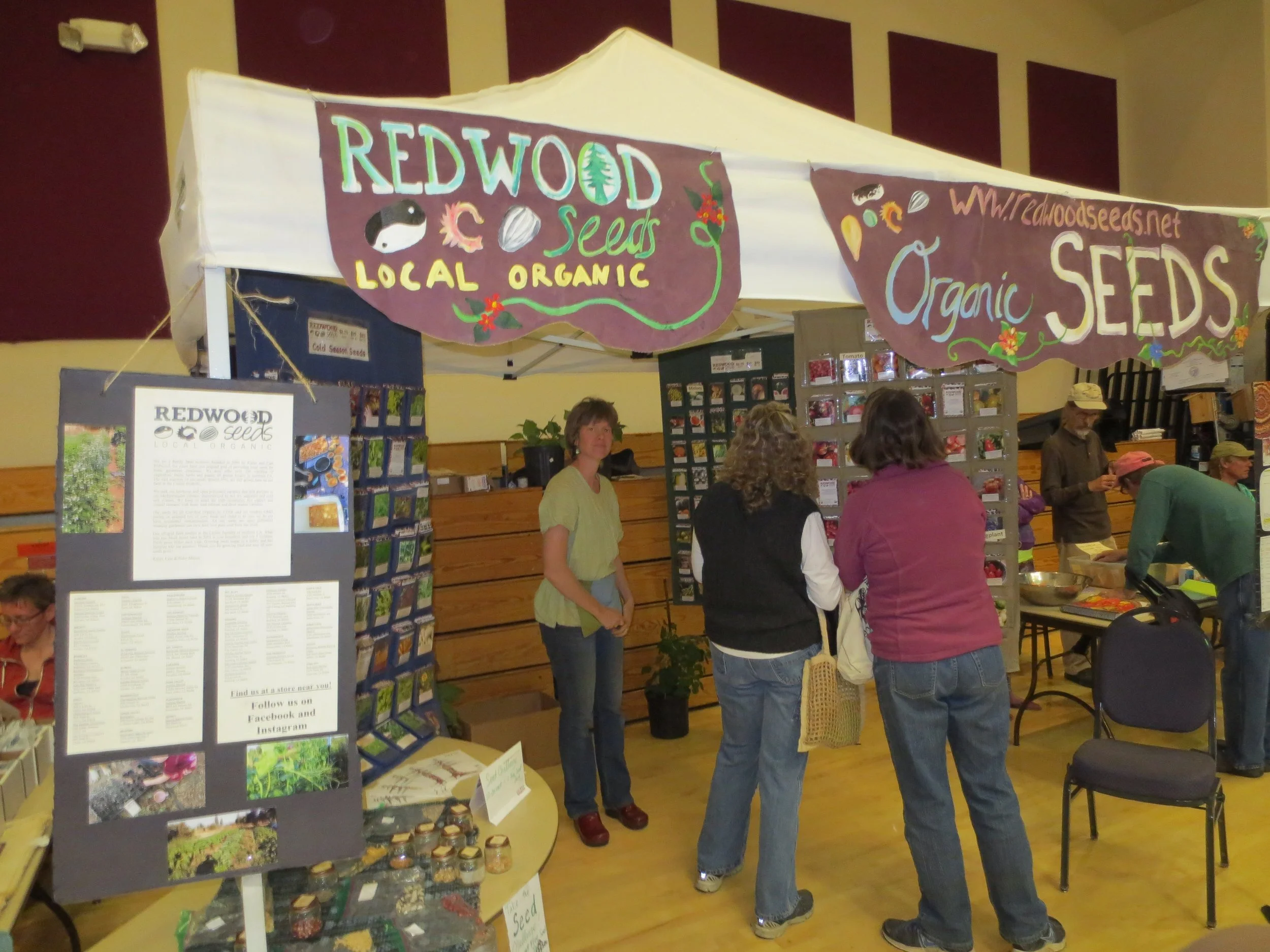 Photos of the Humboldt Permaculture Guild's 2015 Seed & Plant Exchange