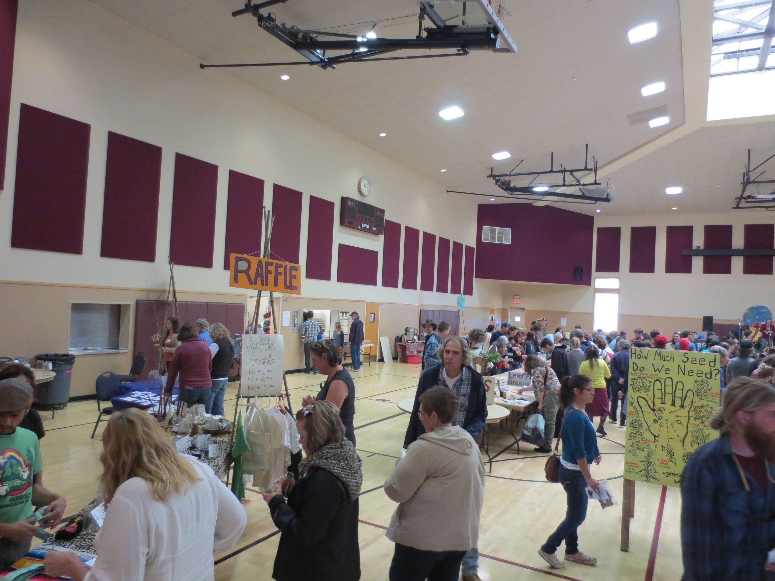 Photos of the Humboldt Permaculture Guild's 2015 Seed & Plant Exchange