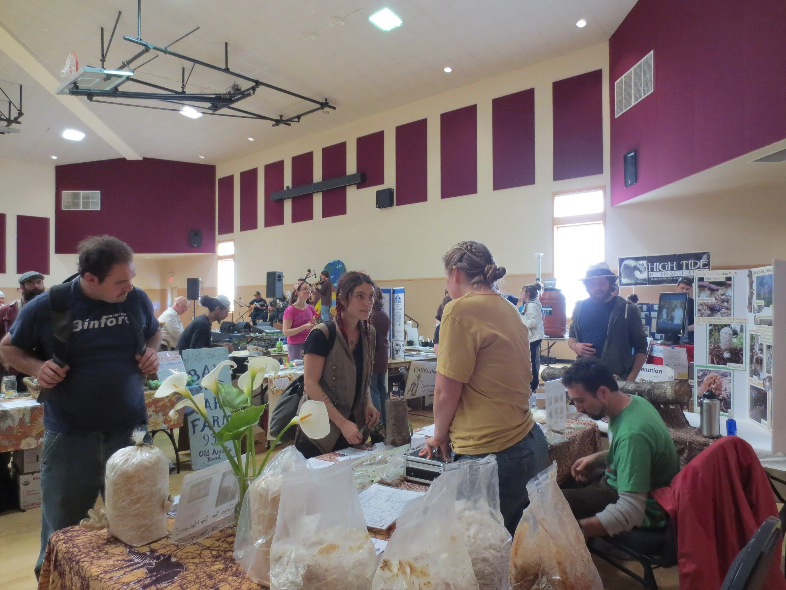 Photos of the Humboldt Permaculture Guild's 2015 Seed & Plant Exchange