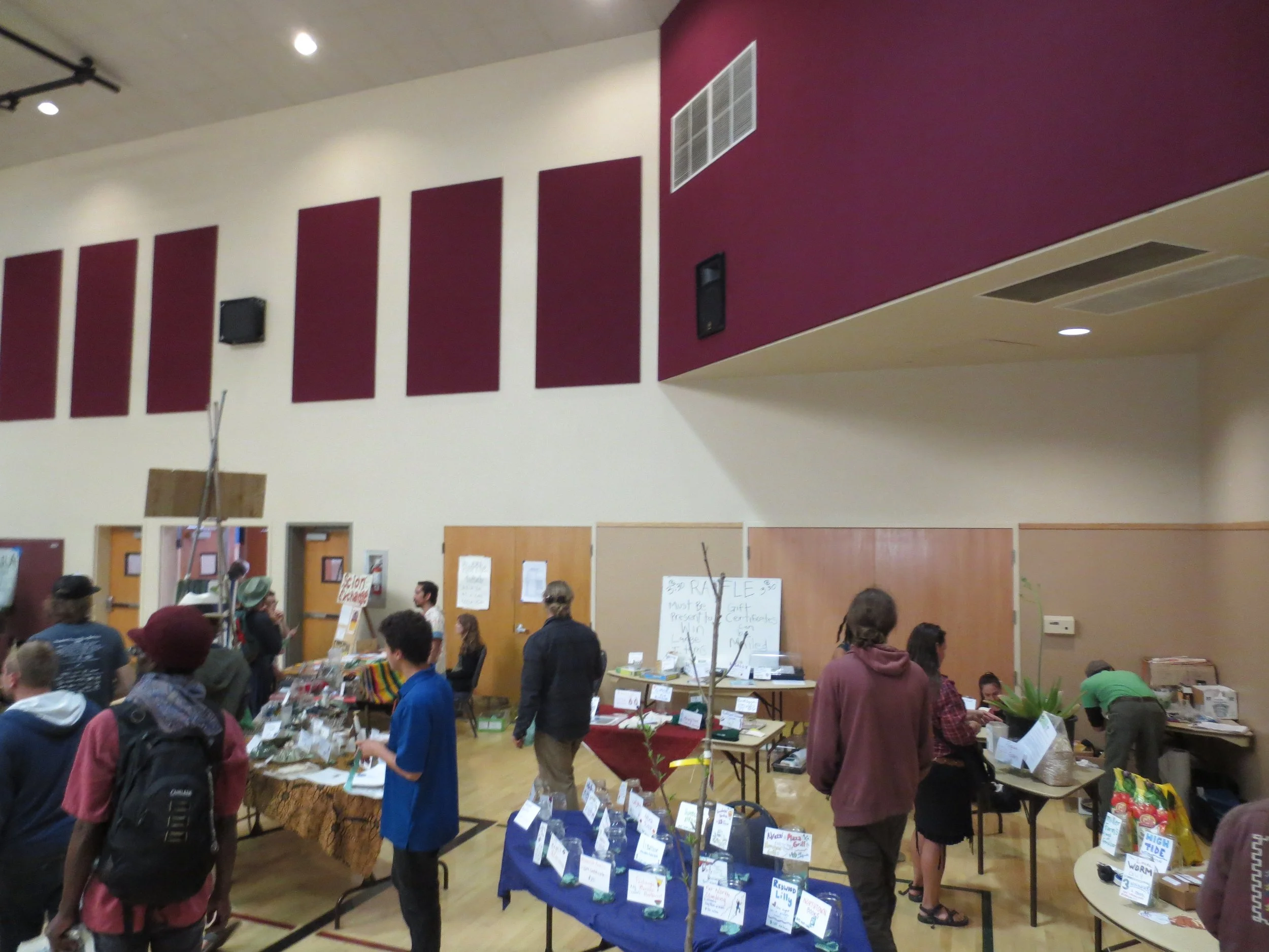 Photos of the Humboldt Permaculture Guild's 2015 Seed & Plant Exchange