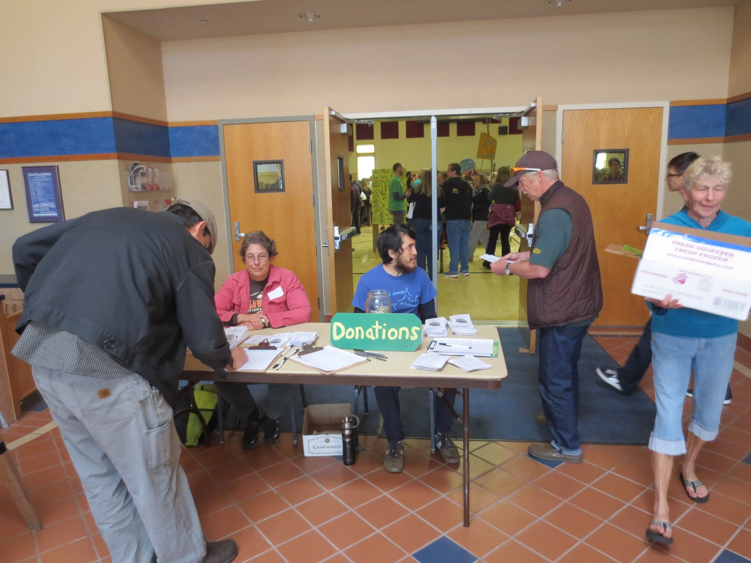 Photos of the Humboldt Permaculture Guild's 2015 Seed & Plant Exchange