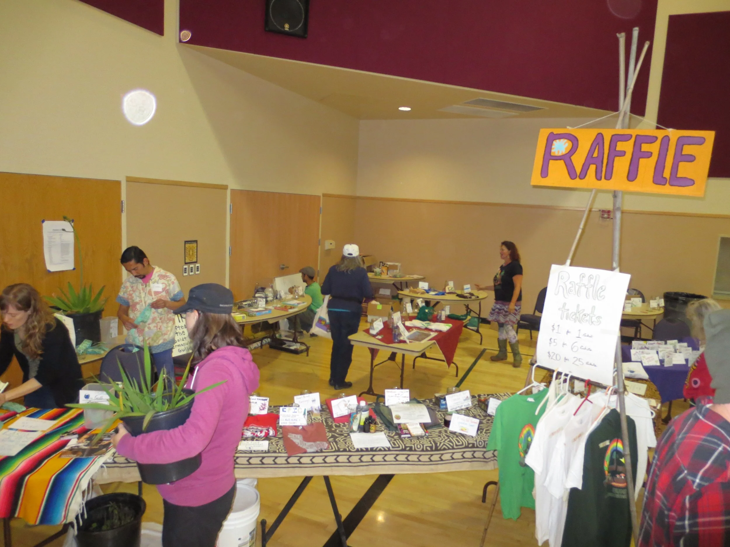 Photos of the Humboldt Permaculture Guild's 2015 Seed & Plant Exchange