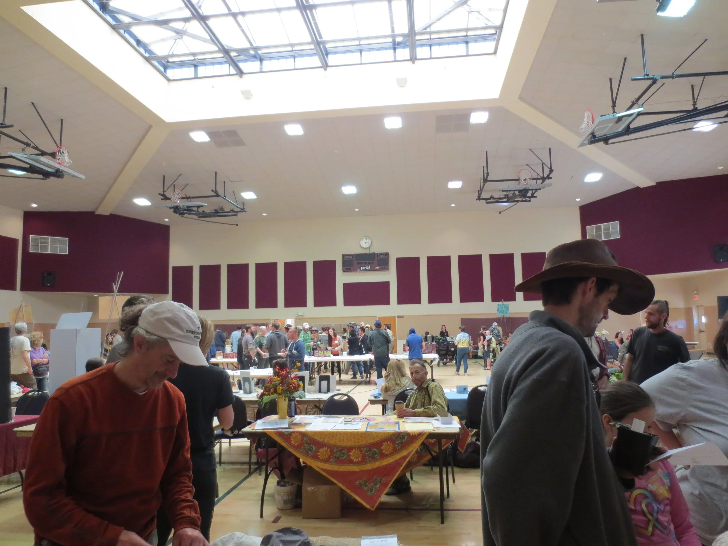 Photos of the Humboldt Permaculture Guild's 2015 Seed & Plant Exchange