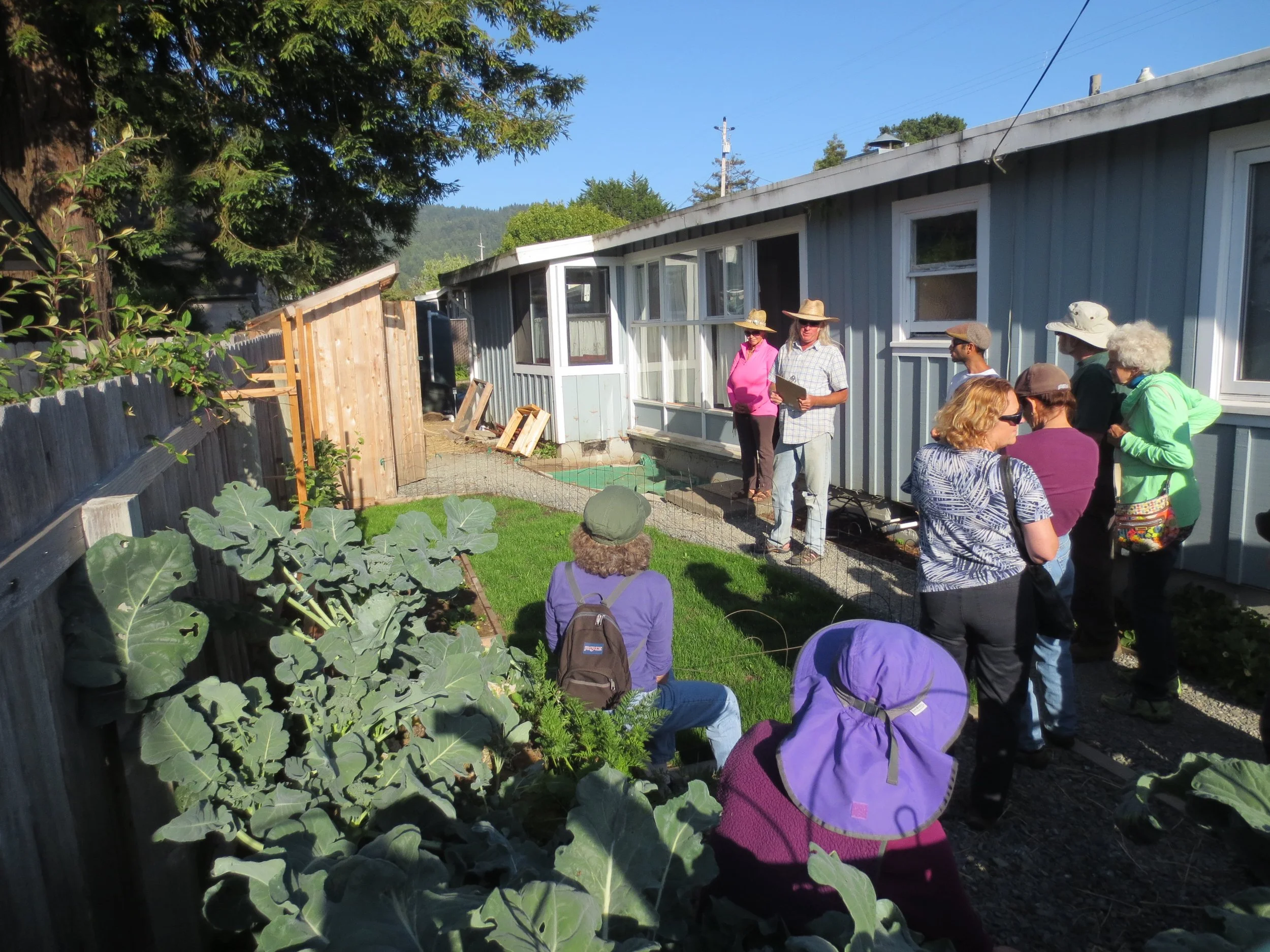 Take a look at photos from the Humboldt Permaculture Guild's Garden Tour in 2016