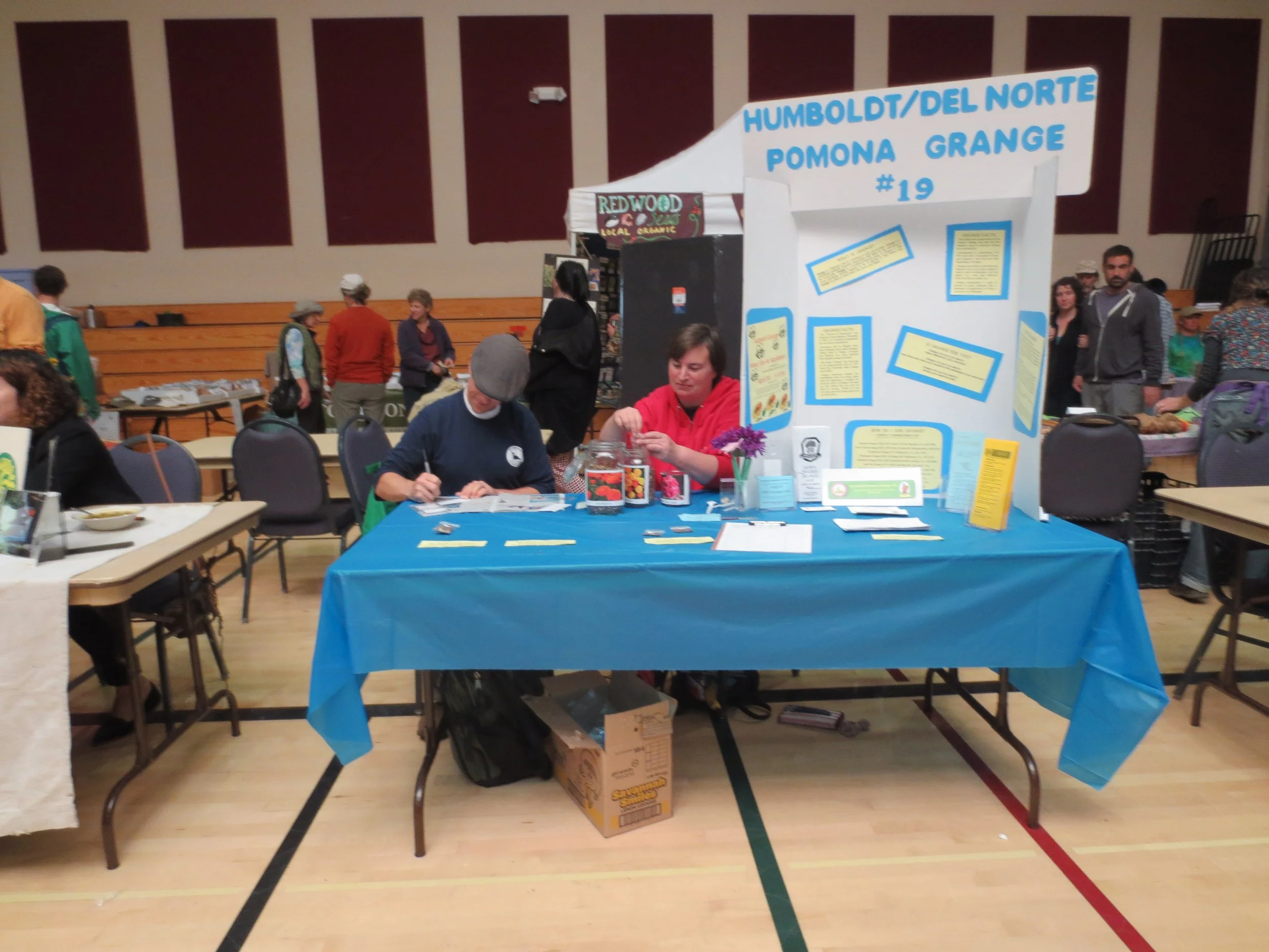 Photos of the Humboldt Permaculture Guild's 2015 Seed & Plant Exchange