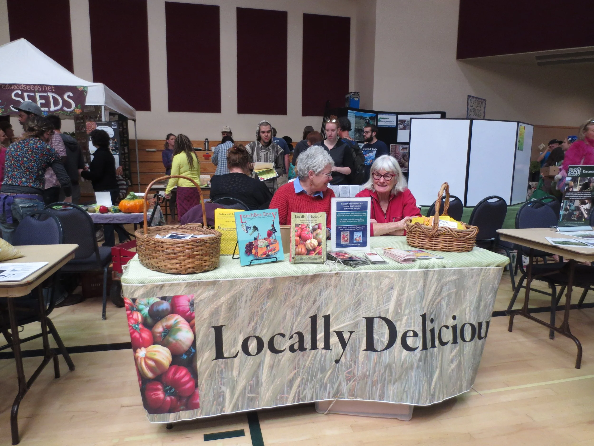 Photos of the Humboldt Permaculture Guild's 2015 Seed & Plant Exchange