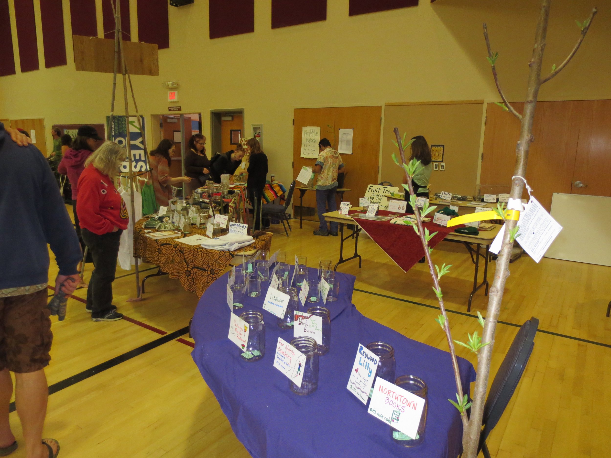 Photos of the Humboldt Permaculture Guild's 2015 Seed & Plant Exchange