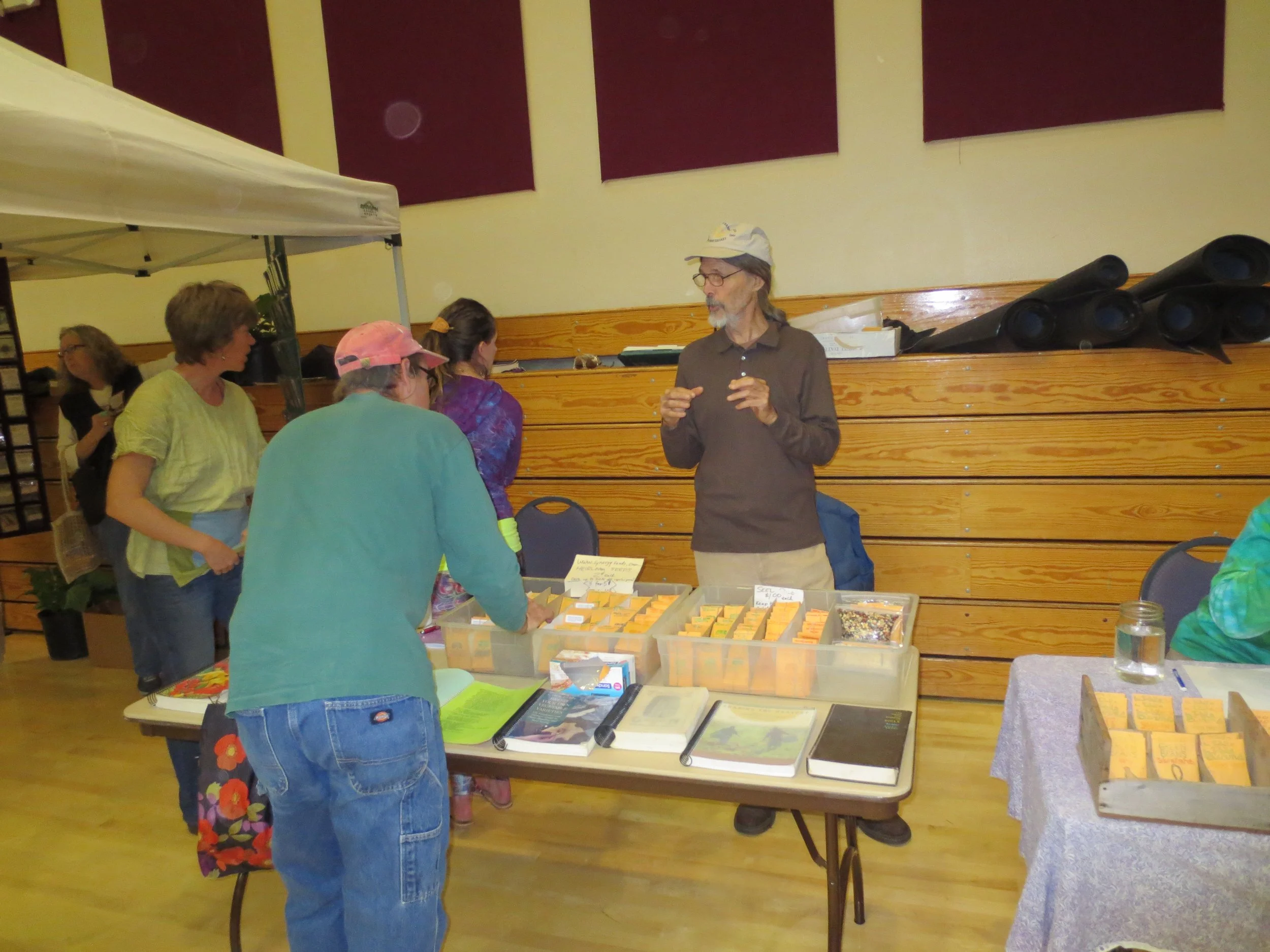 Photos of the Humboldt Permaculture Guild's 2015 Seed & Plant Exchange