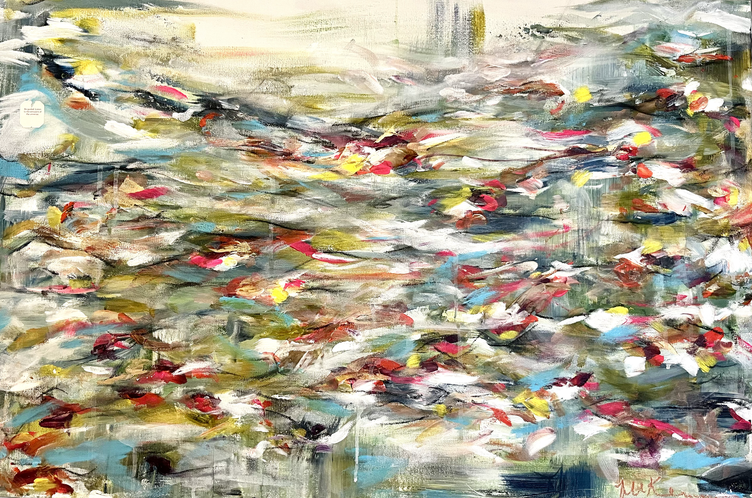 The Universe Whisper | 36" x 24" | $ 675