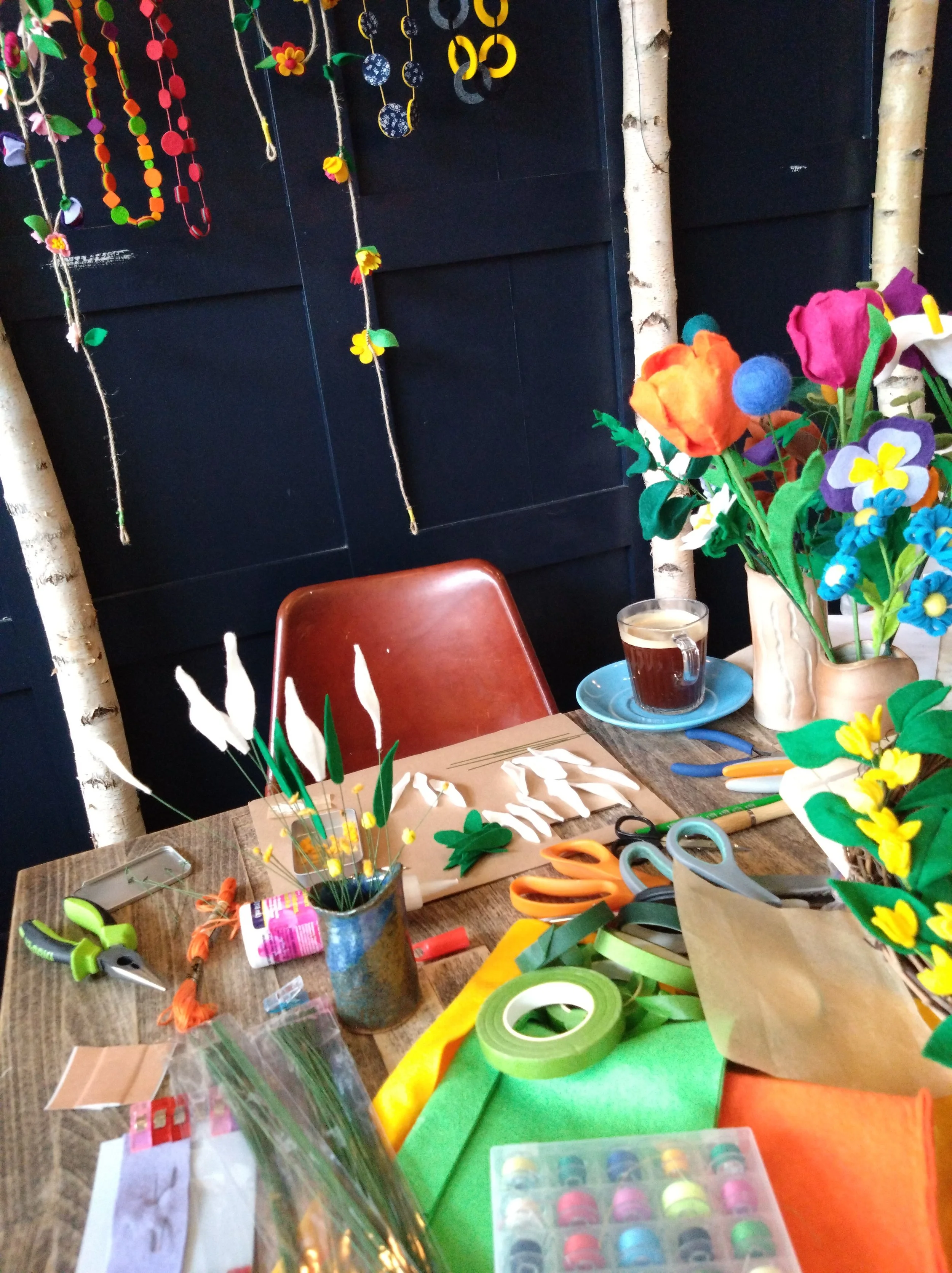 Felt Flower Workshop