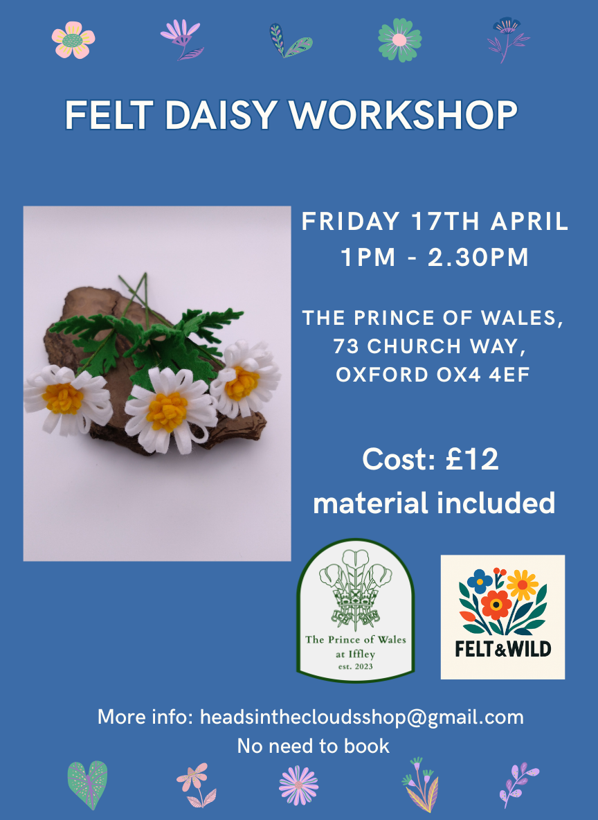 Felt Daisy Workshop