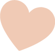 A light pink heart shape. A Place To Paws Luxury Boarding and Doggy Daycare in Bluffton, South Carolina