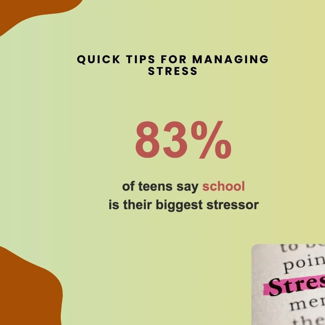 💭 Taking Control of Stress Starts With One Small Step
Did you know that 83% of teens say school is their biggest stressor? Stress isn&rsquo;t just what happens&mdash;it&rsquo;s how we respond. Boost your sense of calm by trying these quick, science-