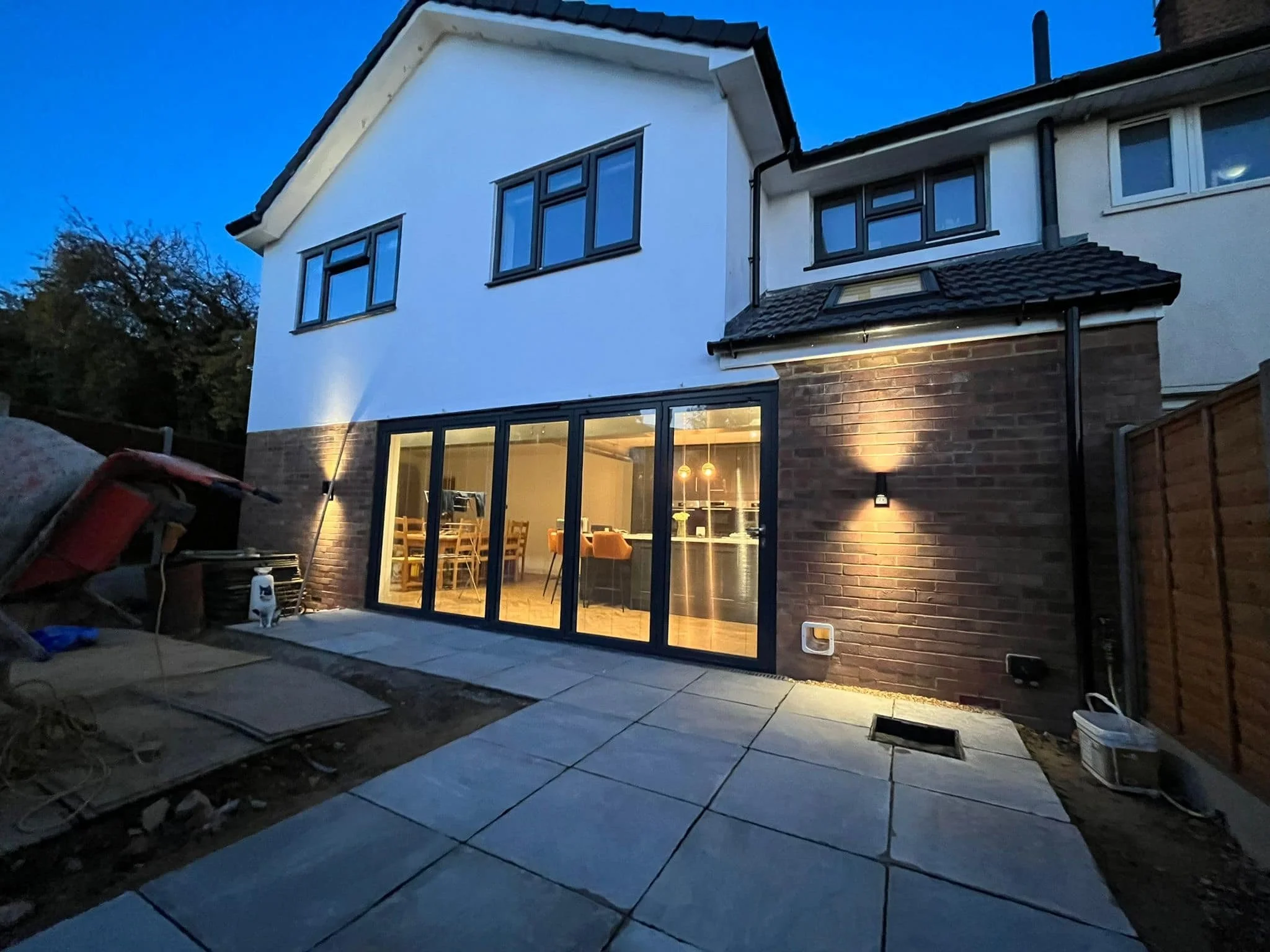 Exterior house painting and decorating project in Stevenage, Hertfordshire
