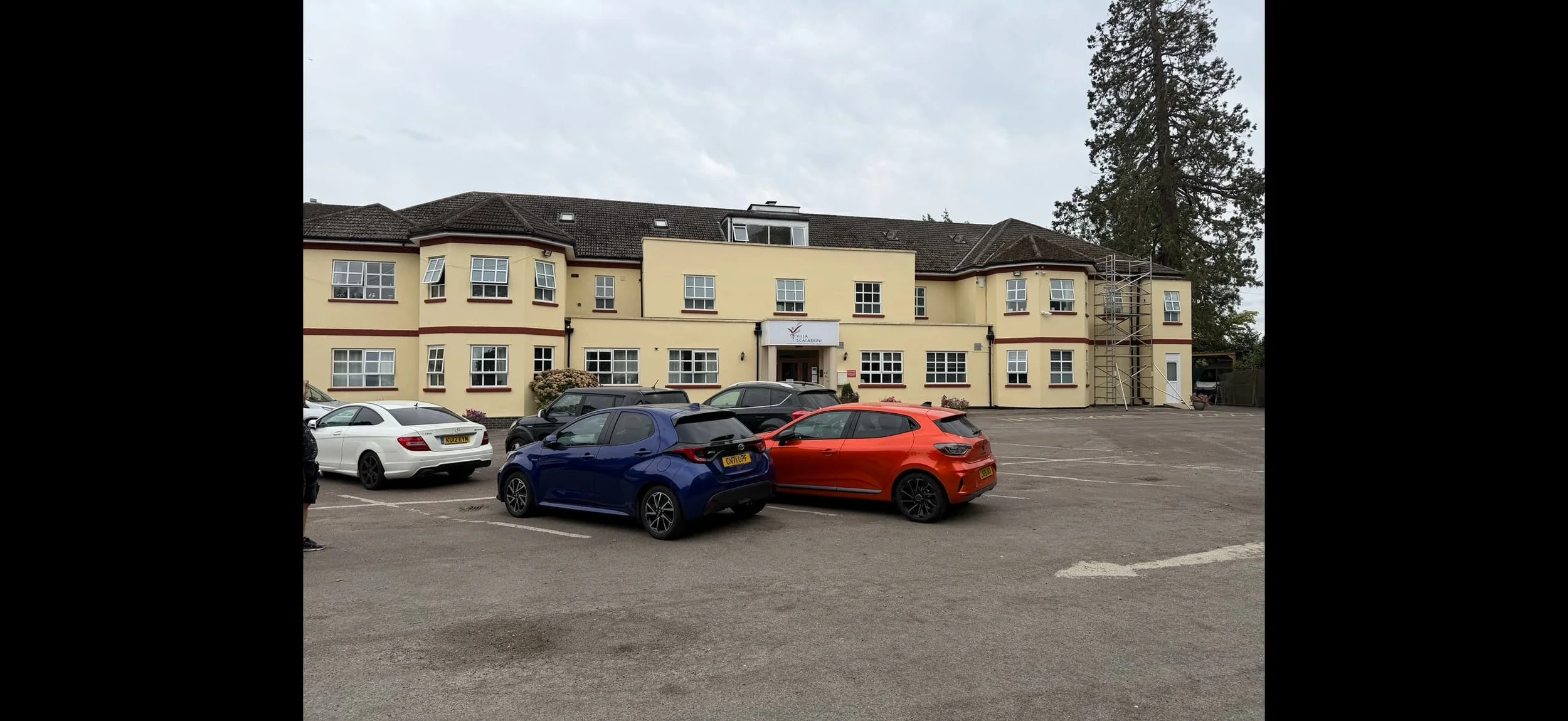 Exterior care home refurbishment and decorating project in Shenley, Hertfordshire