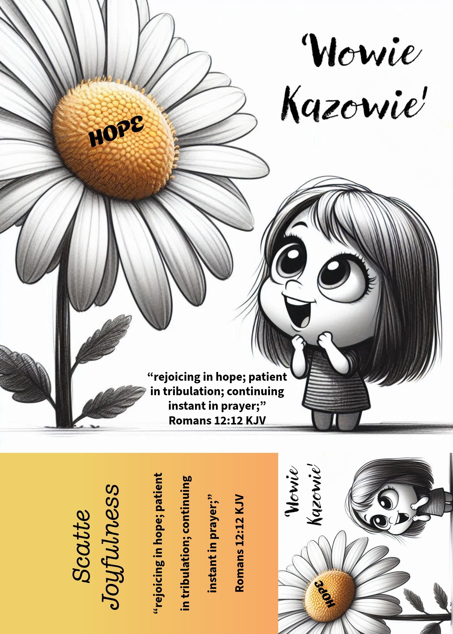 Hope Greeting Card | Scatter Joyfulness & Hope