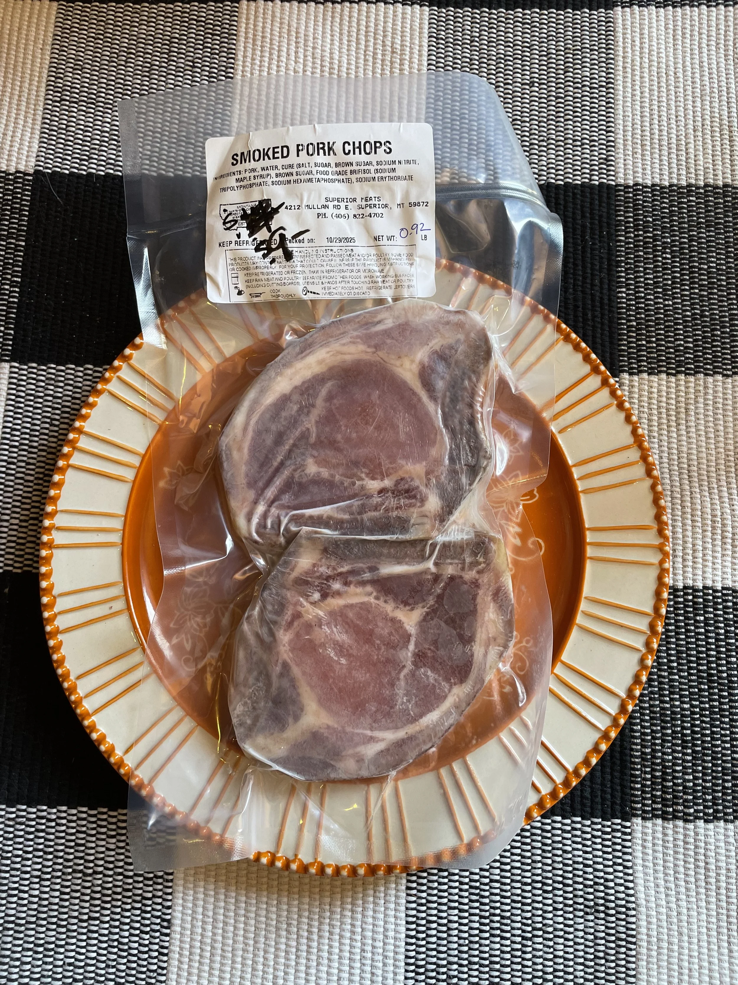 Smoked Porkchop