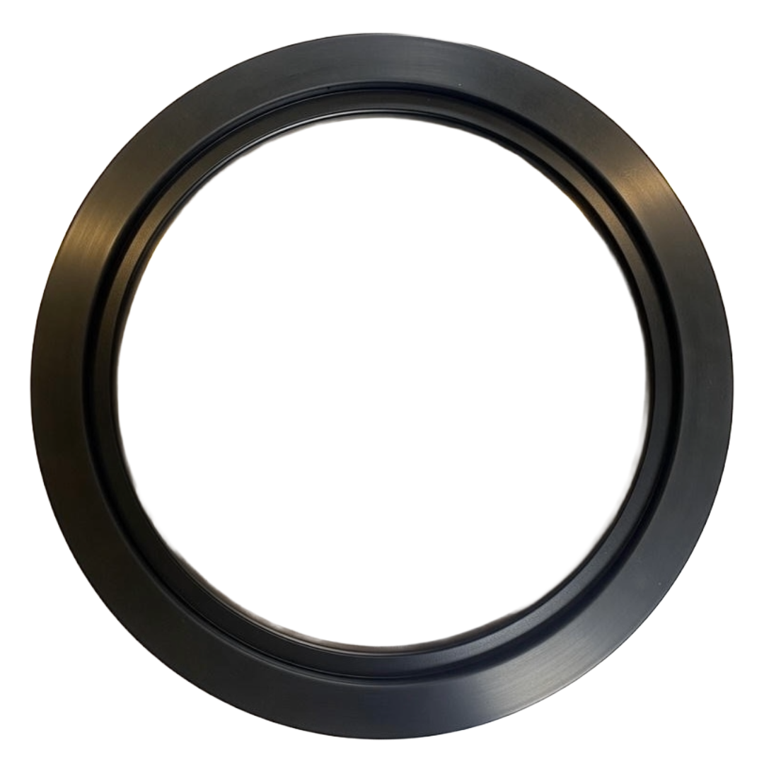 The original, JVNW, FDA approved, made in the USA silicone smooth manway gasket that fits 18" bubble and 16" x 22" oval manway.