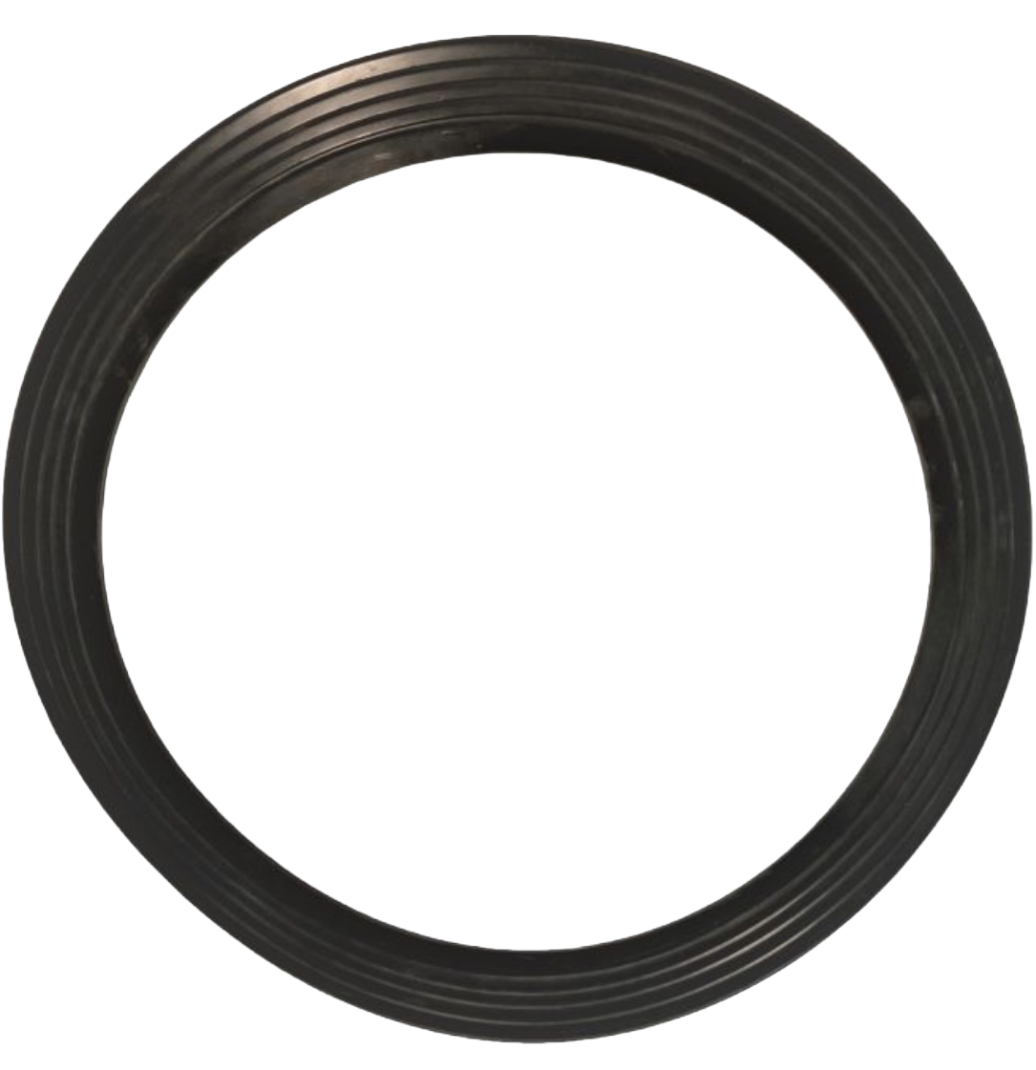 Gasket Manway 18"/16" x 22" EPDM Black Duro Ribbed
